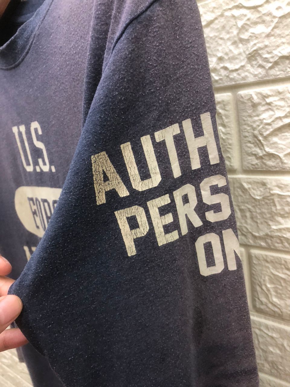 Vintage vintage Us force alexander authorise personnel only Usf Size US L / EU 52-54 / 3 - 7 Thumbnail