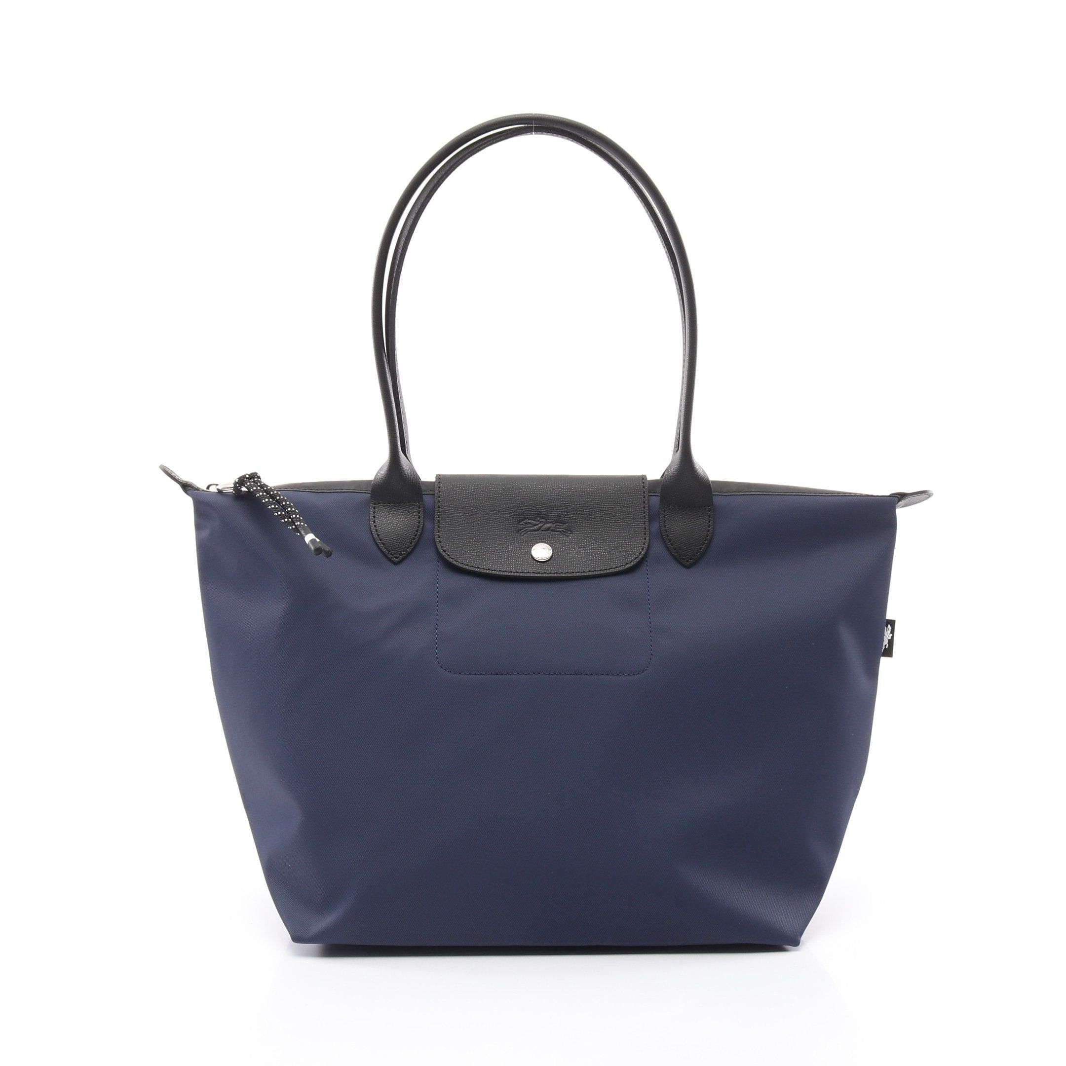 Longchamp Longchamp Le Preage Energy L Shoulder Bag Tote Nylon Canvas Navy Black Size ONE SIZE - 1 Thumbnail