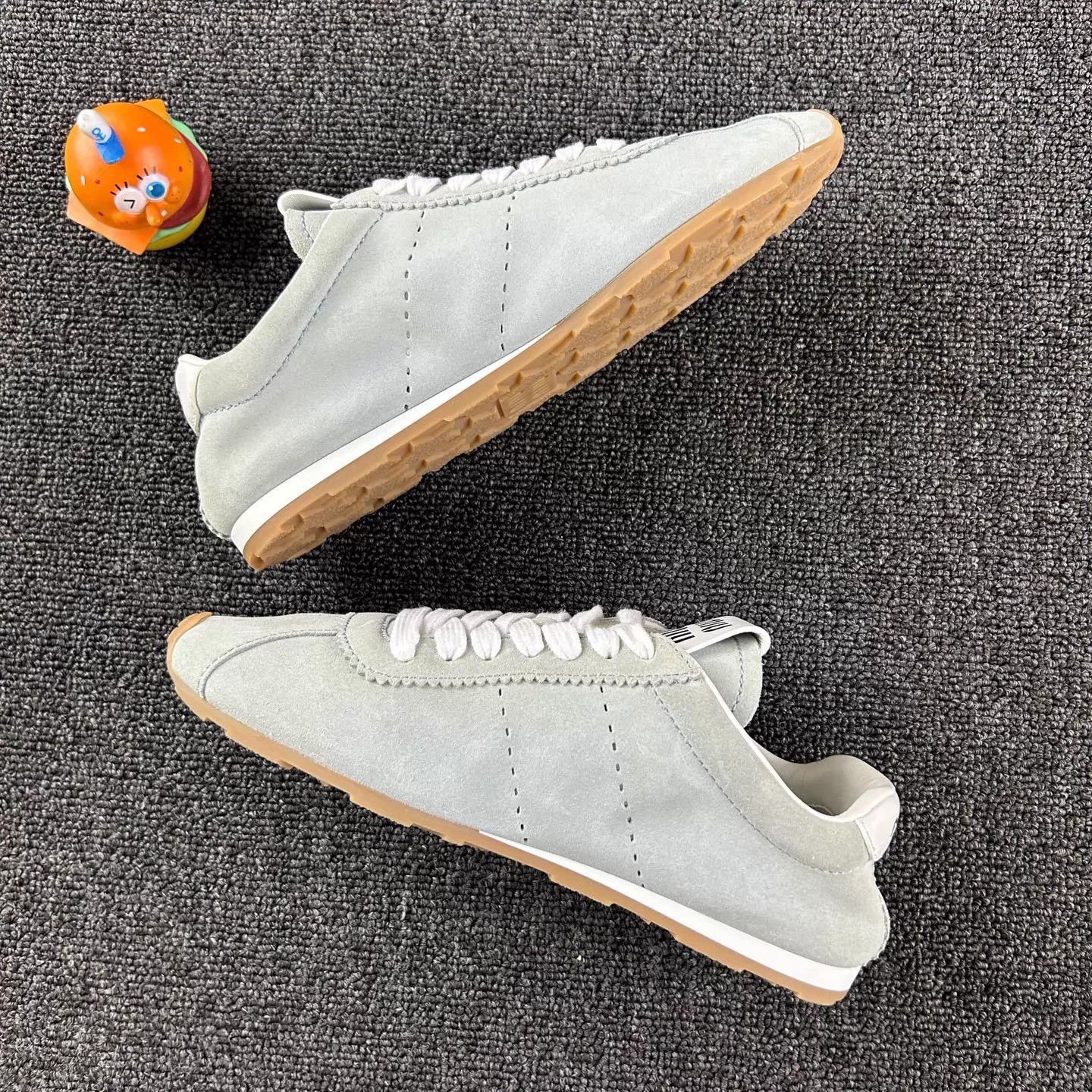 Miu Miu MIU MIU suede sneakers 36.5 lightly worn HB6121 Size US 6 / IT 36 - 3 Thumbnail