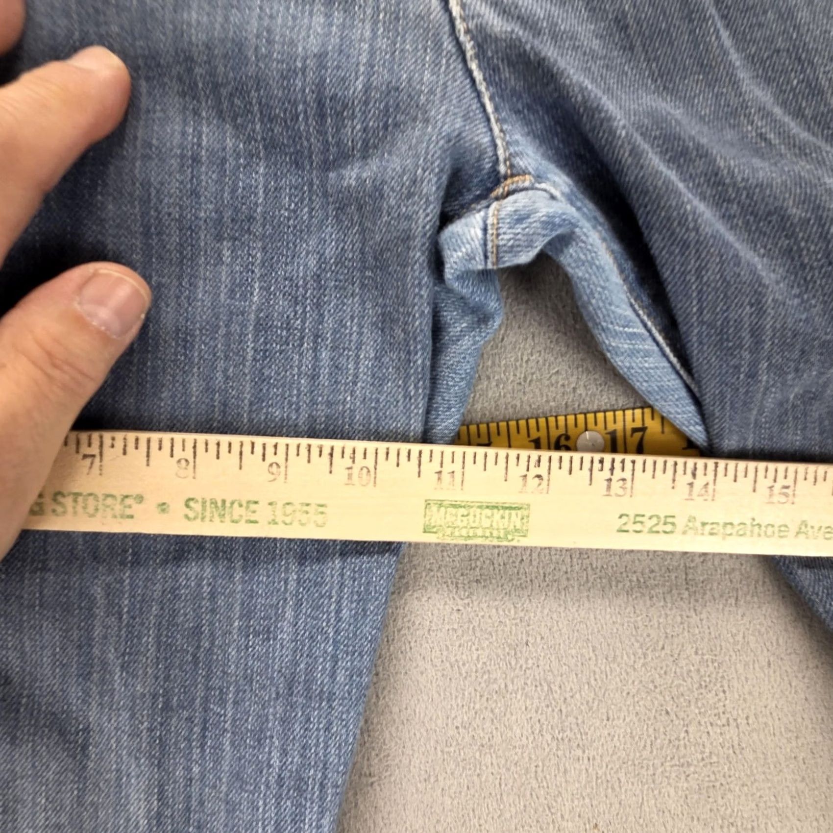 Levi's Vintage Levi'S Engineered Jeans Mens Blue Regular Straight Twisted Fits 32x32 Size US 32 / EU 48 - 6 Thumbnail