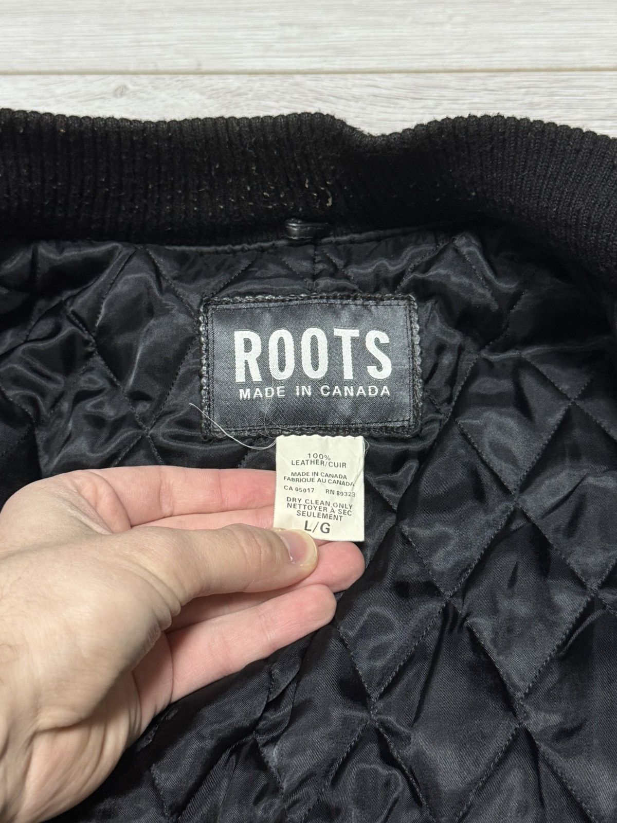 Roots Roots Canada Toronto Jays leather bomber varsity Size US L / EU 52-54 / 3 - 5 Thumbnail