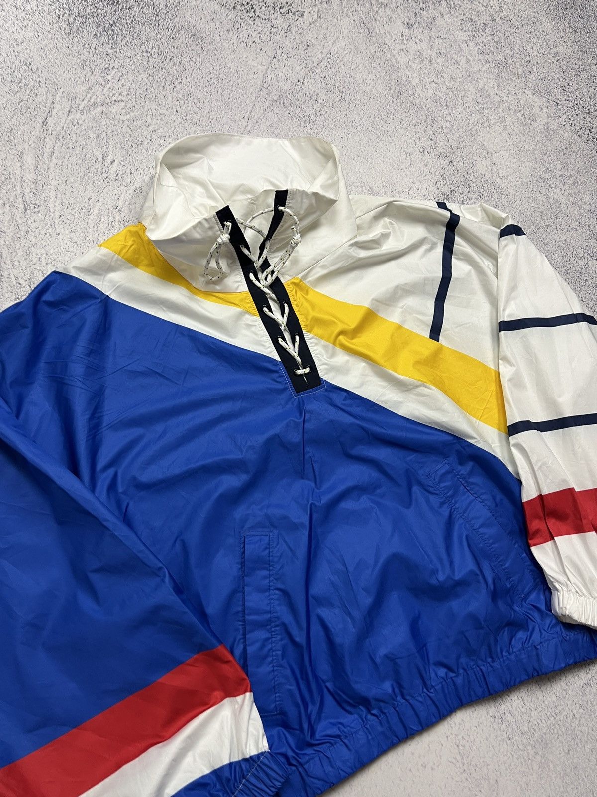 Polo Ralph Lauren Polo Ralph Lauren Windbreaker Anorak Jacket Multicolor Rare Size US L / EU 52-54 / 3 - 5 Thumbnail
