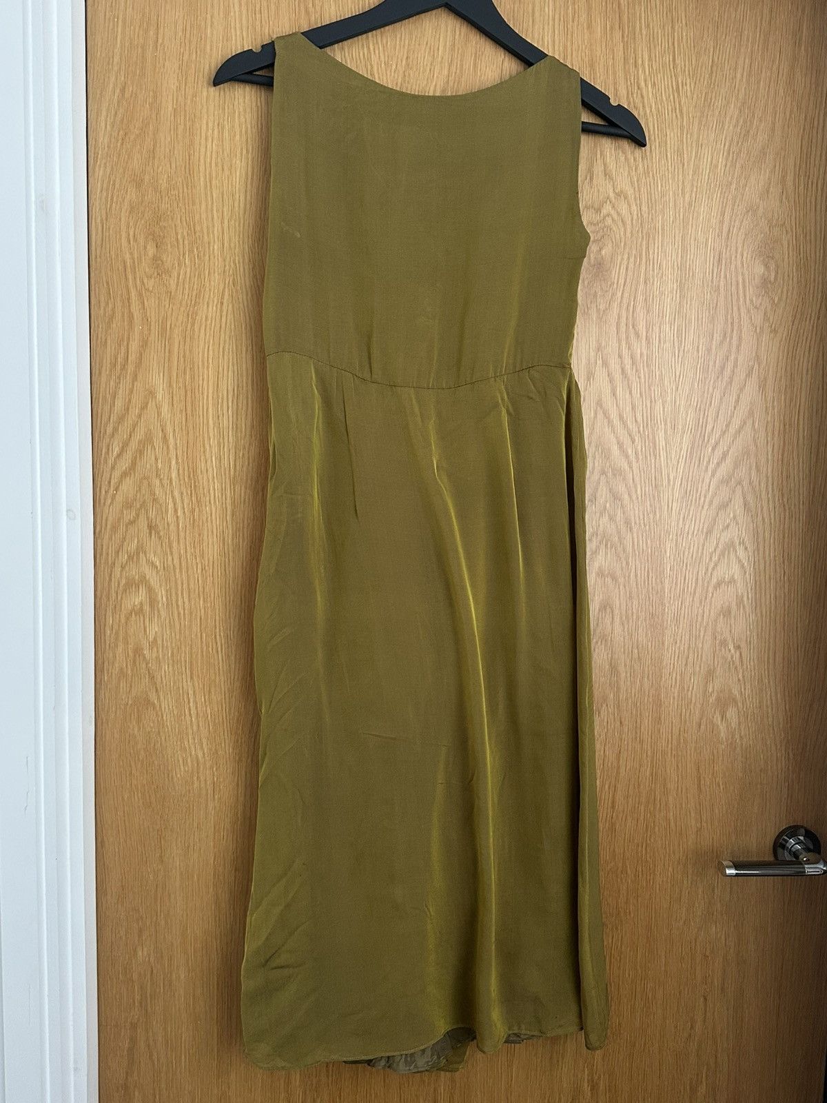 Jasper Conran Jasper Conran Olive Green Maxi Dress M Size M / US 6-8 / IT 42-44 - 2 Thumbnail