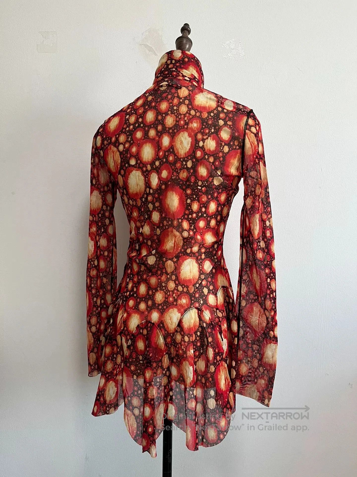 Jean Paul Gaultier Jean Paul Gaultier Red Polka Dot Top. Size S / US 4 / IT 40 - 5 Thumbnail