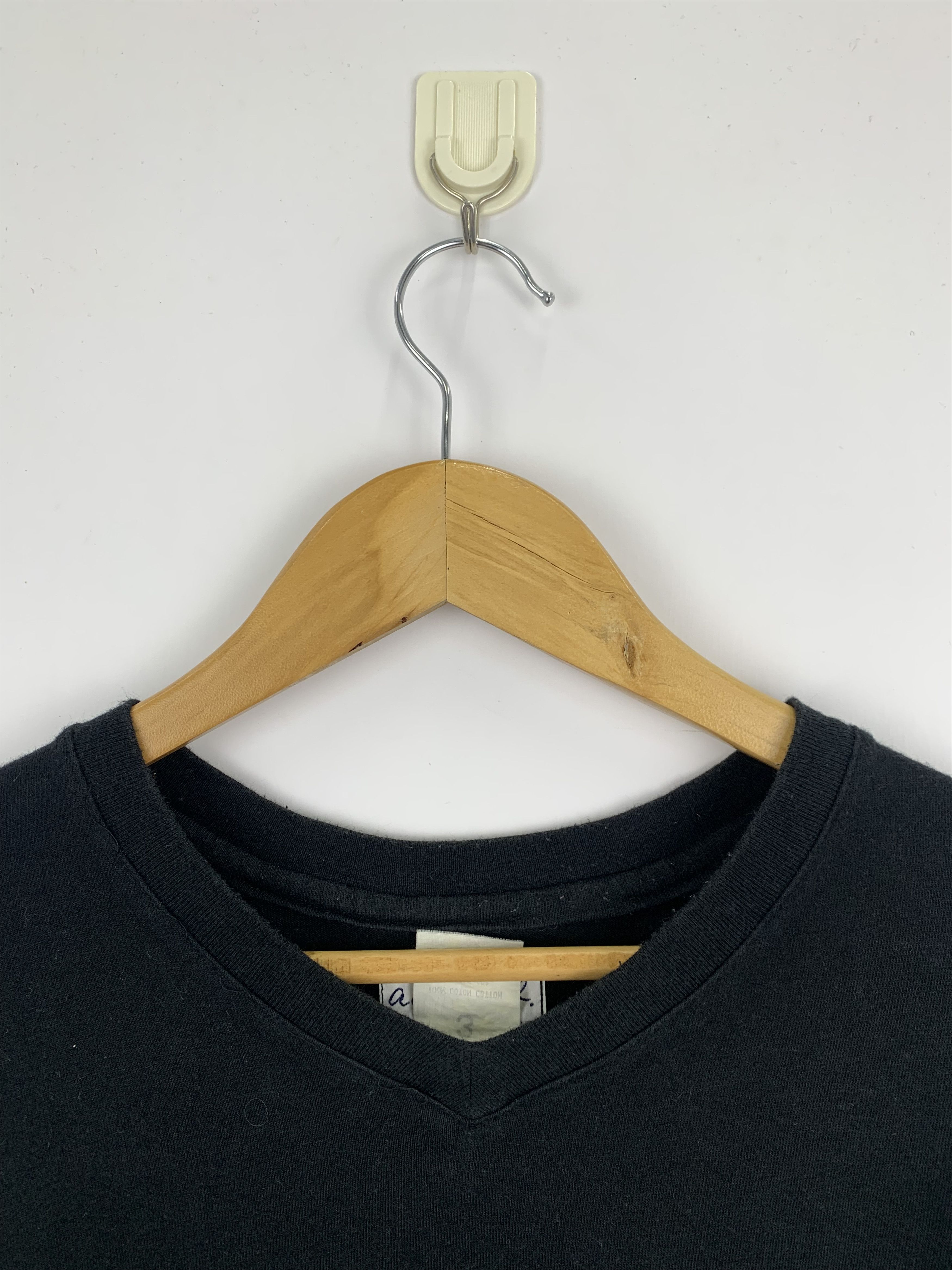 Vintage Vintage Agnes B. Blank Long Sleeve Tee TA0109 Size US L / EU 52-54 / 3 - 6 Thumbnail