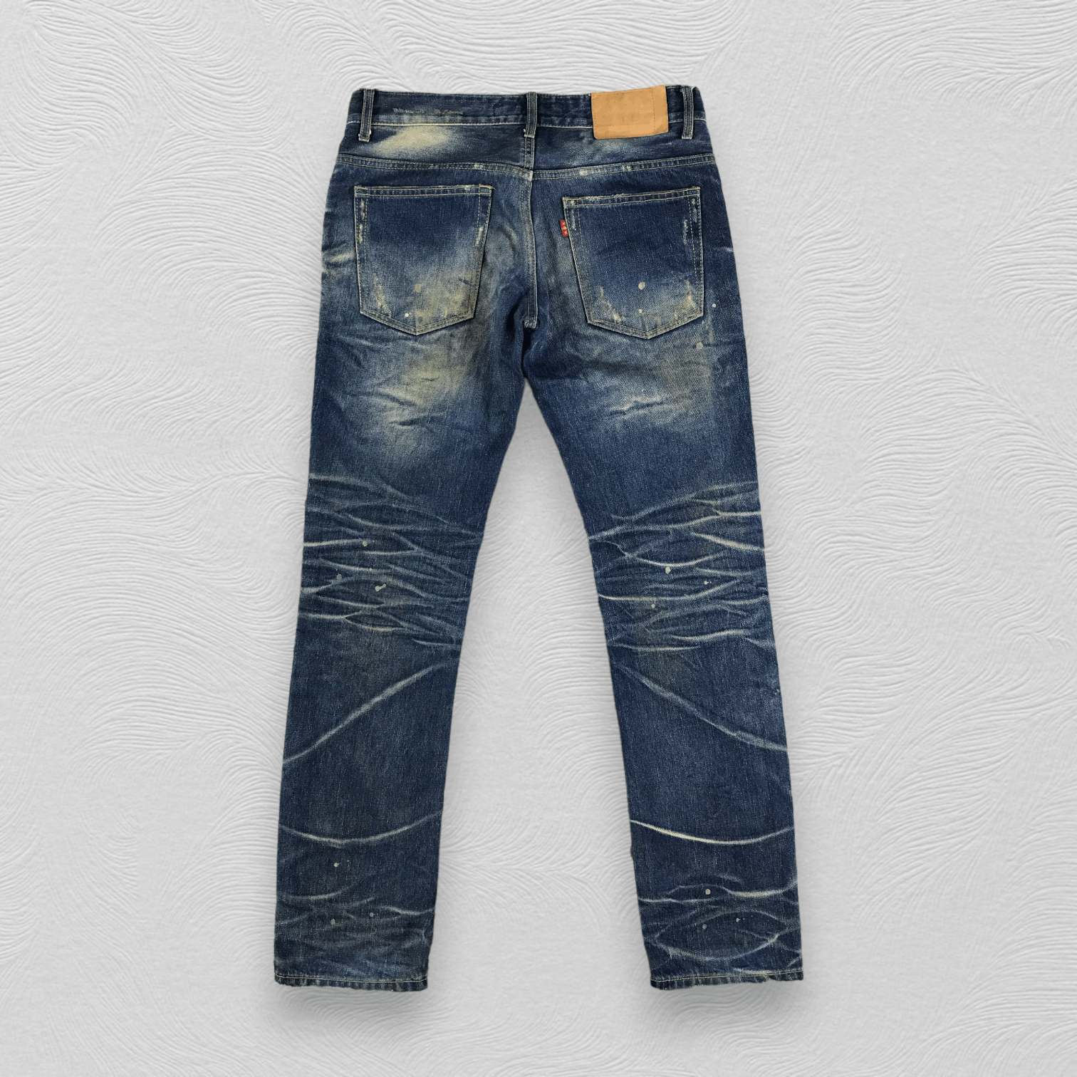 Japanese Brand Rubber Soul Rusty Wash Jeans KJ2161 Size US 32 / EU 48 - 2 Thumbnail