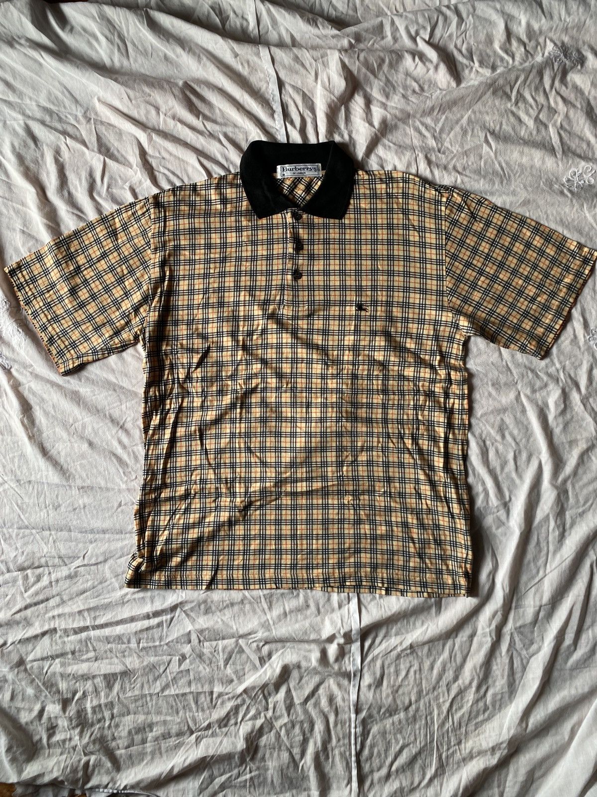 Vintage Burberrys Poloshirt Short Sleeve