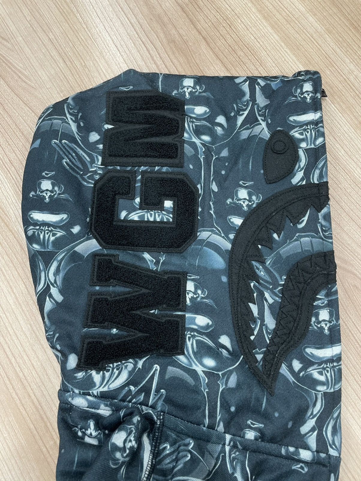 Bape APE HEAD GRAFFITI SHARK FULL ZIP HOODIE Size US S / EU 44-46 / 1 - 5 Thumbnail
