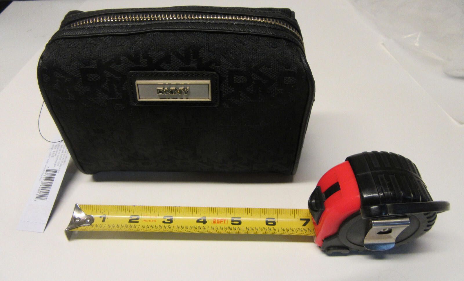 DKNY DKNY SLGS-Heritage Cosmetic Bag with Saffiano Leather Size ONE SIZE - 7 Thumbnail