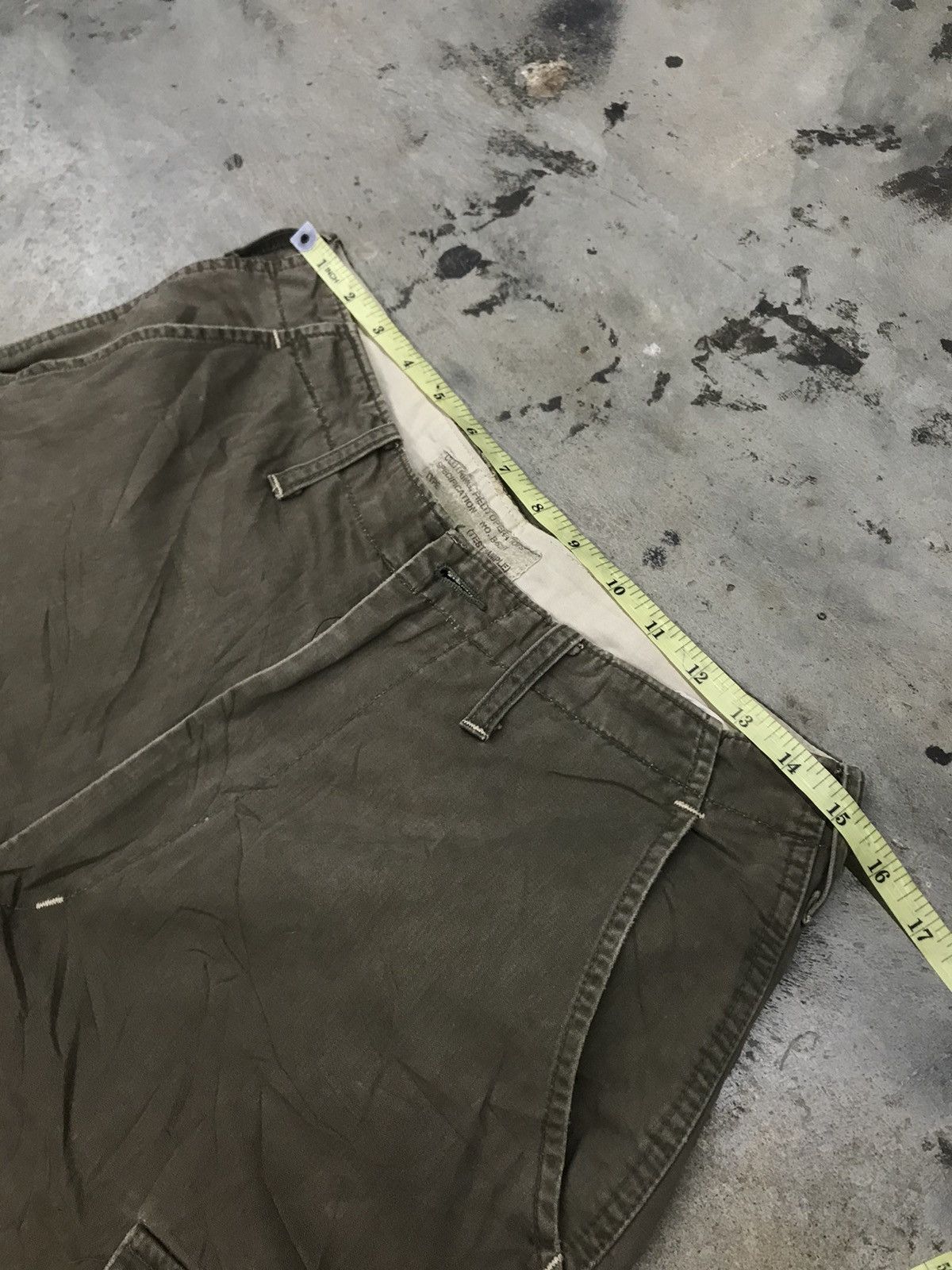 Vintage military cargo pant blue way clothing b 6251 Size US 30 / EU 46 - 7 Thumbnail