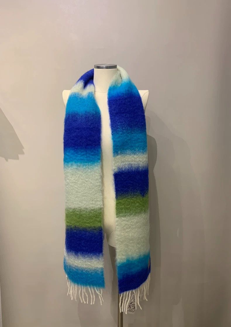Loewe LOEWE Color blended wool scarf Size ONE SIZE - 6 Thumbnail