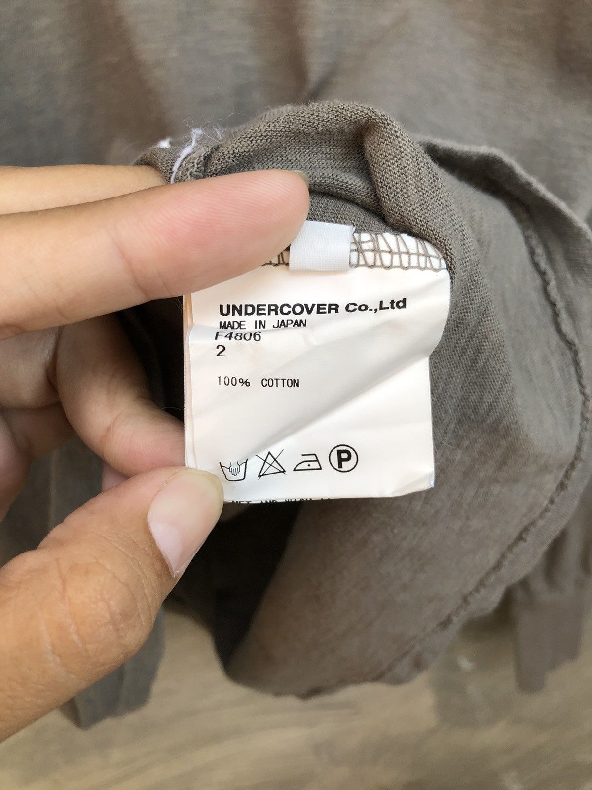 Undercover AW10 Undercover Reverse Running Longsleeve T-shirt Size US M / EU 48-50 / 2 - 8 Thumbnail