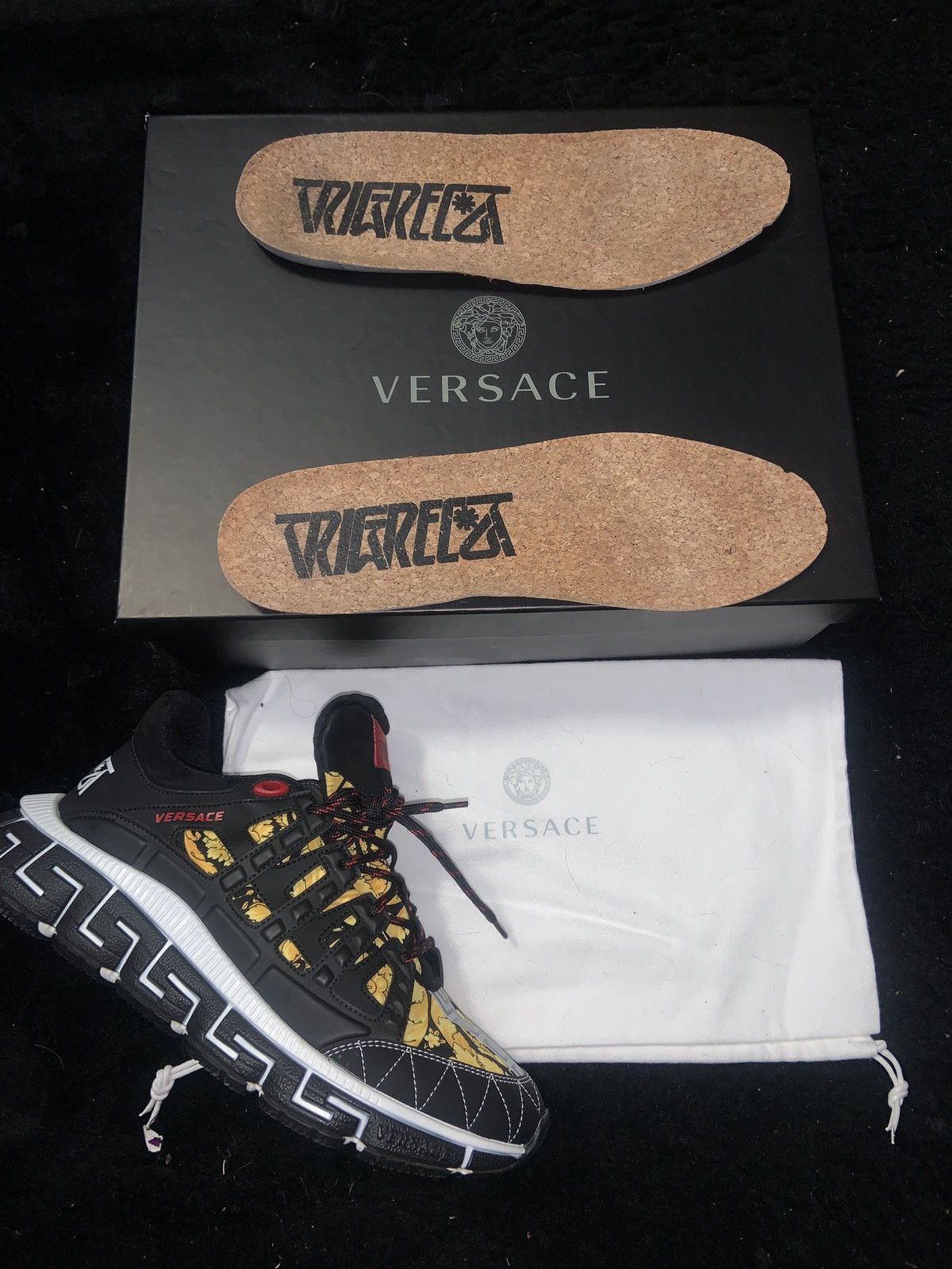 Versace Versace Trigreca Barocco Size US 12 / EU 45 - 9 Thumbnail