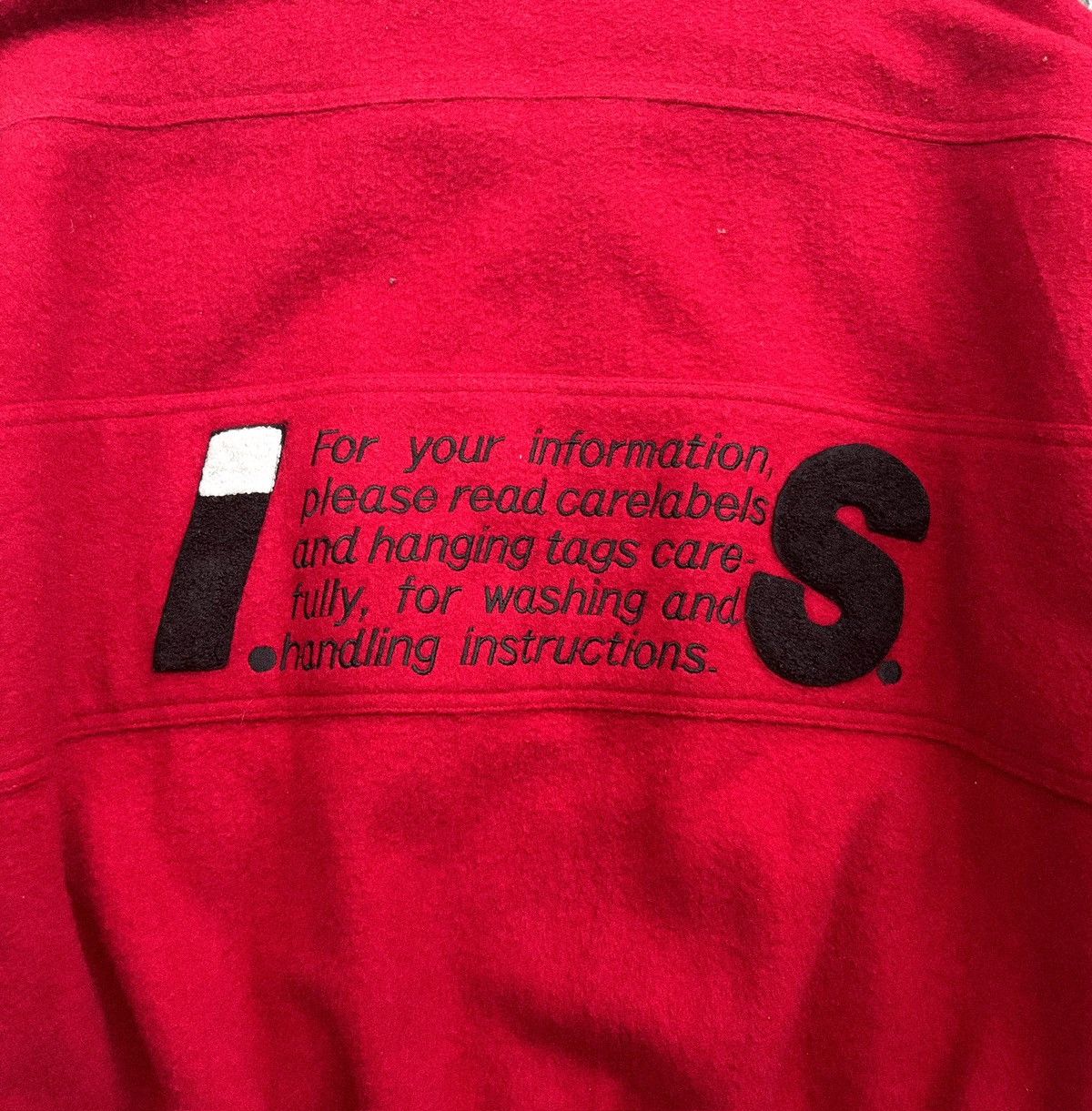 Issey Miyake Issey Miyake IS Care Label Wool Bomber Jacket Size US M / EU 48-50 / 2 - 8 Thumbnail