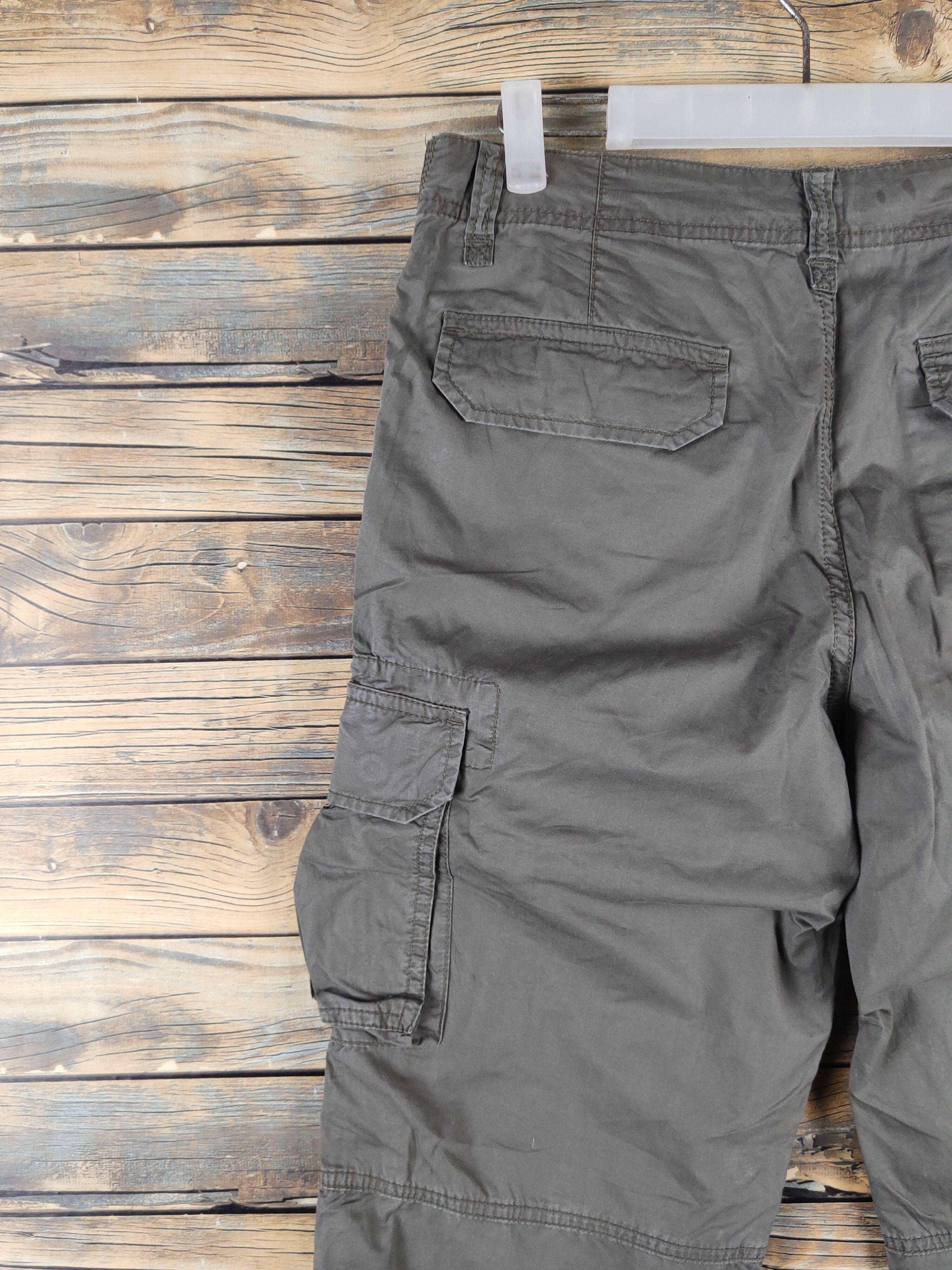 Japanese Brand DL Green Multipocket utility Tactical Cargo Pants #493 Size US 30 / EU 46 - 8 Thumbnail