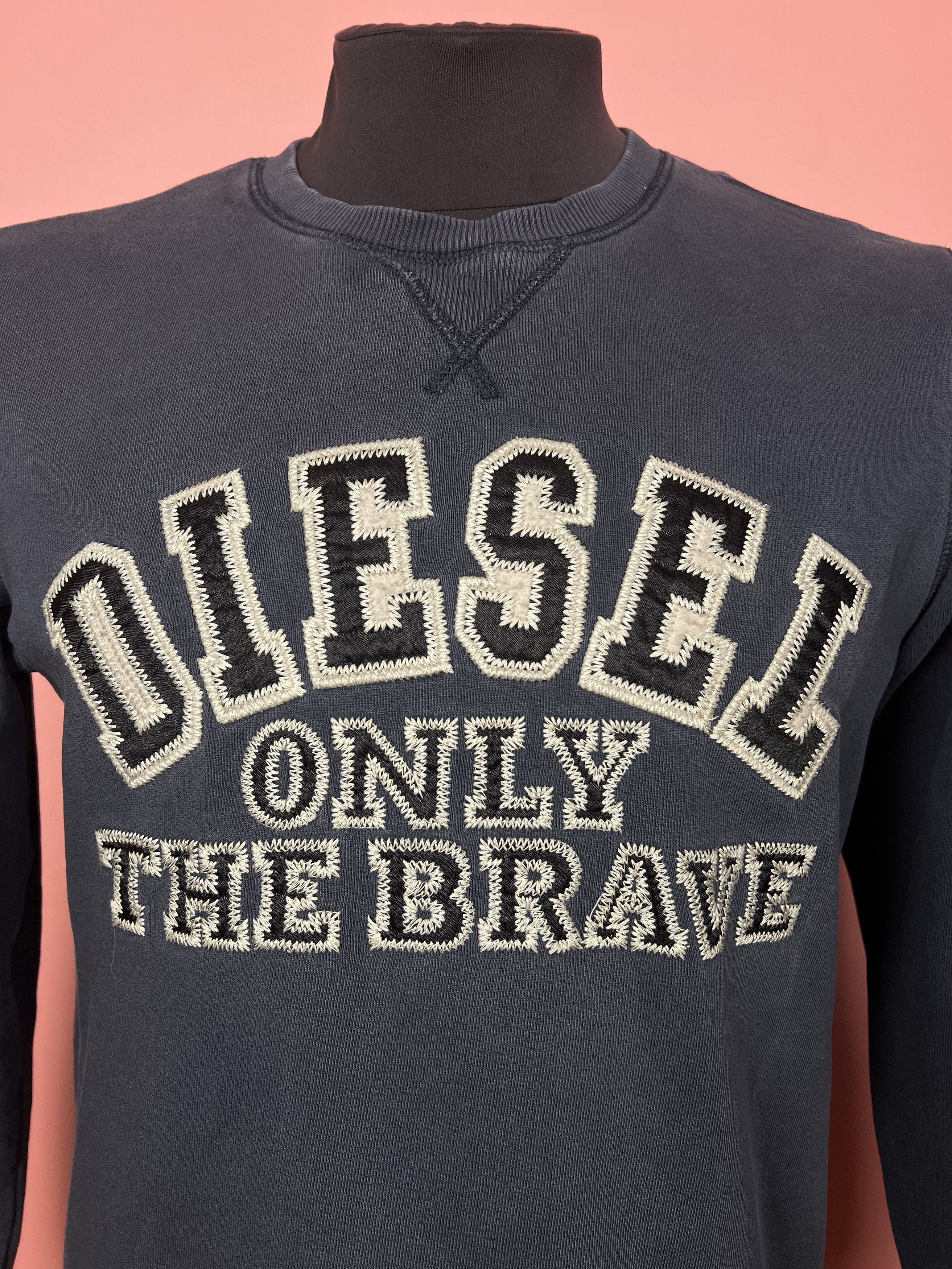 Diesel diesel logo sweatshirt streetwear blue Size US S / EU 44-46 / 1 - 2 Thumbnail