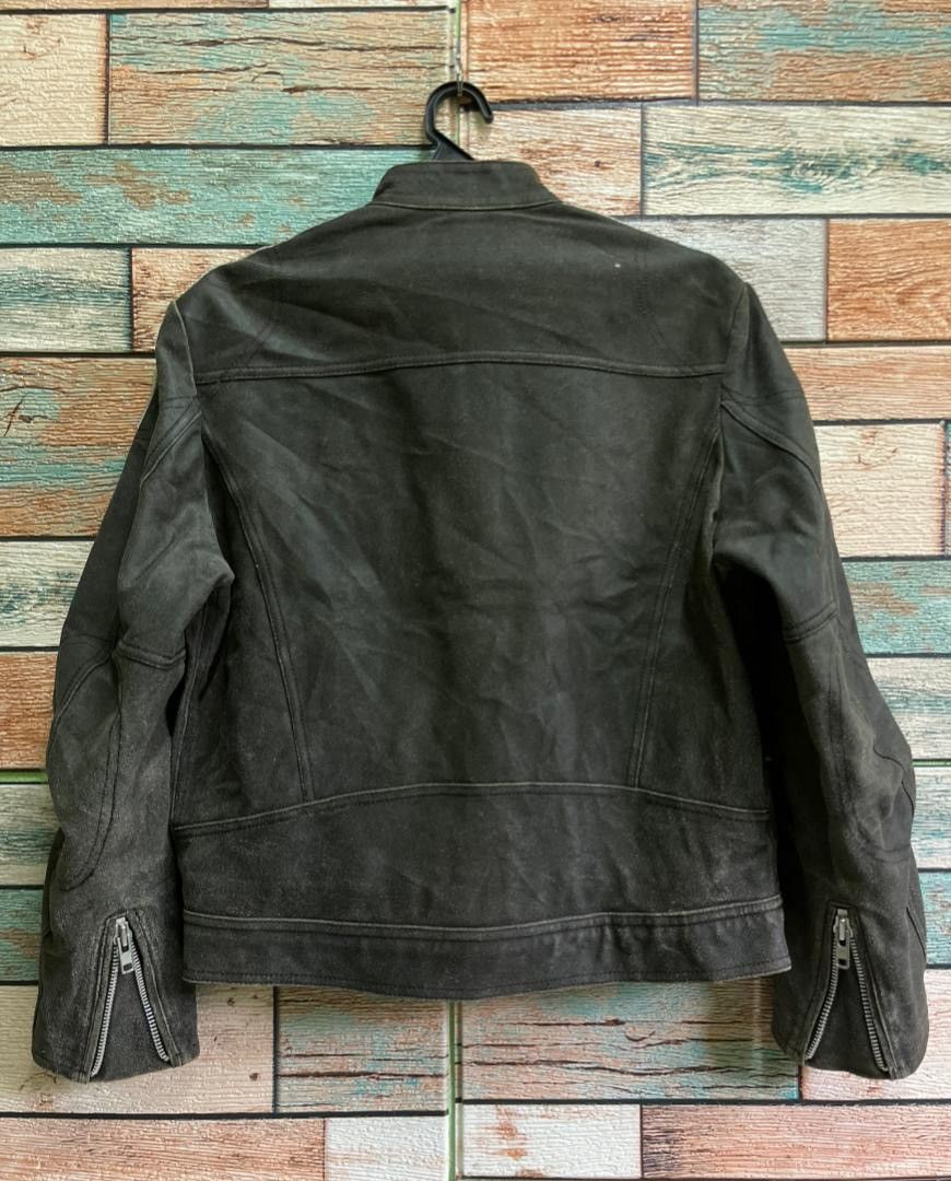 PPFM PPFM Japanese Archive Cowhide Suede Racing Jacket - Size M Size US M / EU 48-50 / 2 - 2 Thumbnail