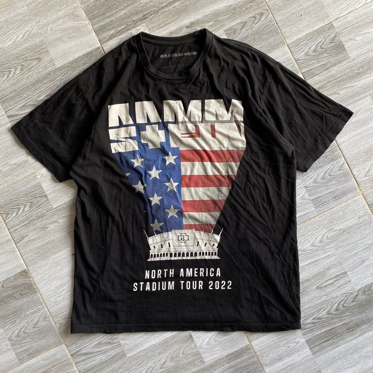 Band Tees Rammstein Shirt Mens Large Black Band Metal Size US L / EU 52-54 / 3 - 2 Thumbnail