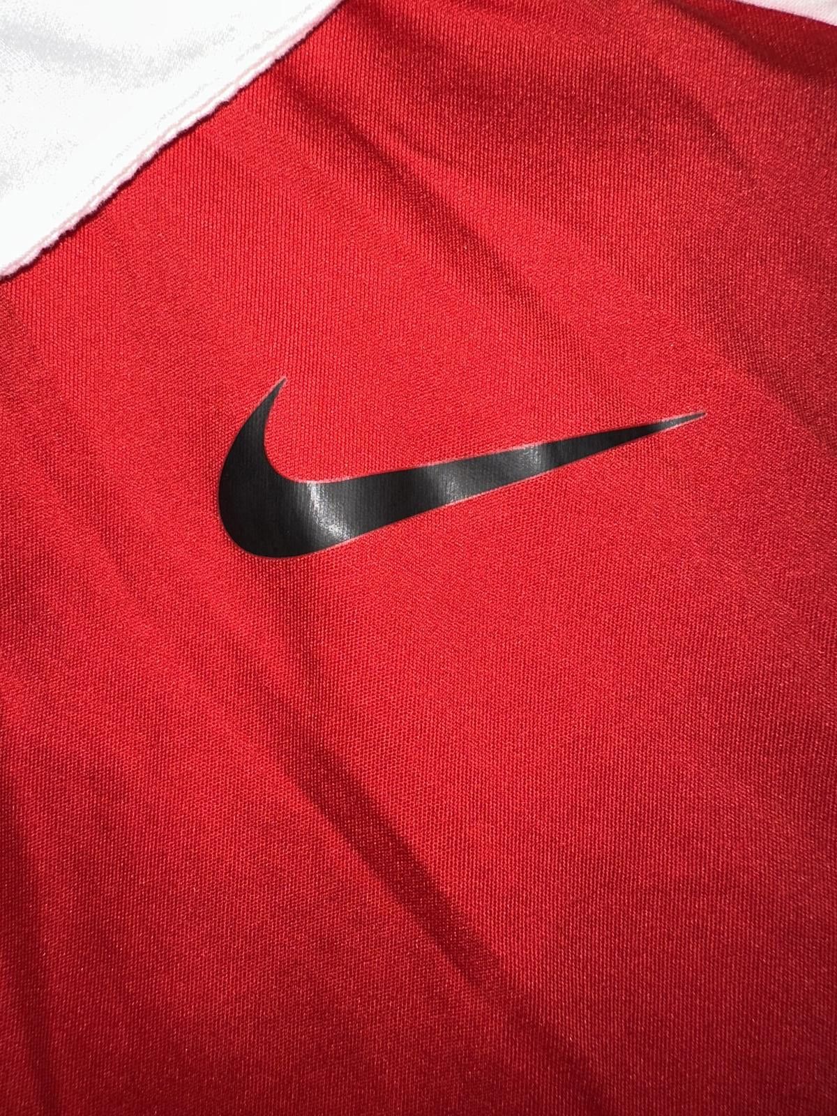 Nike Nike Boy's Dri-Fit Tennis Red Polo Short Sleeve Shirt Size US L / EU 52-54 / 3 - 4 Thumbnail