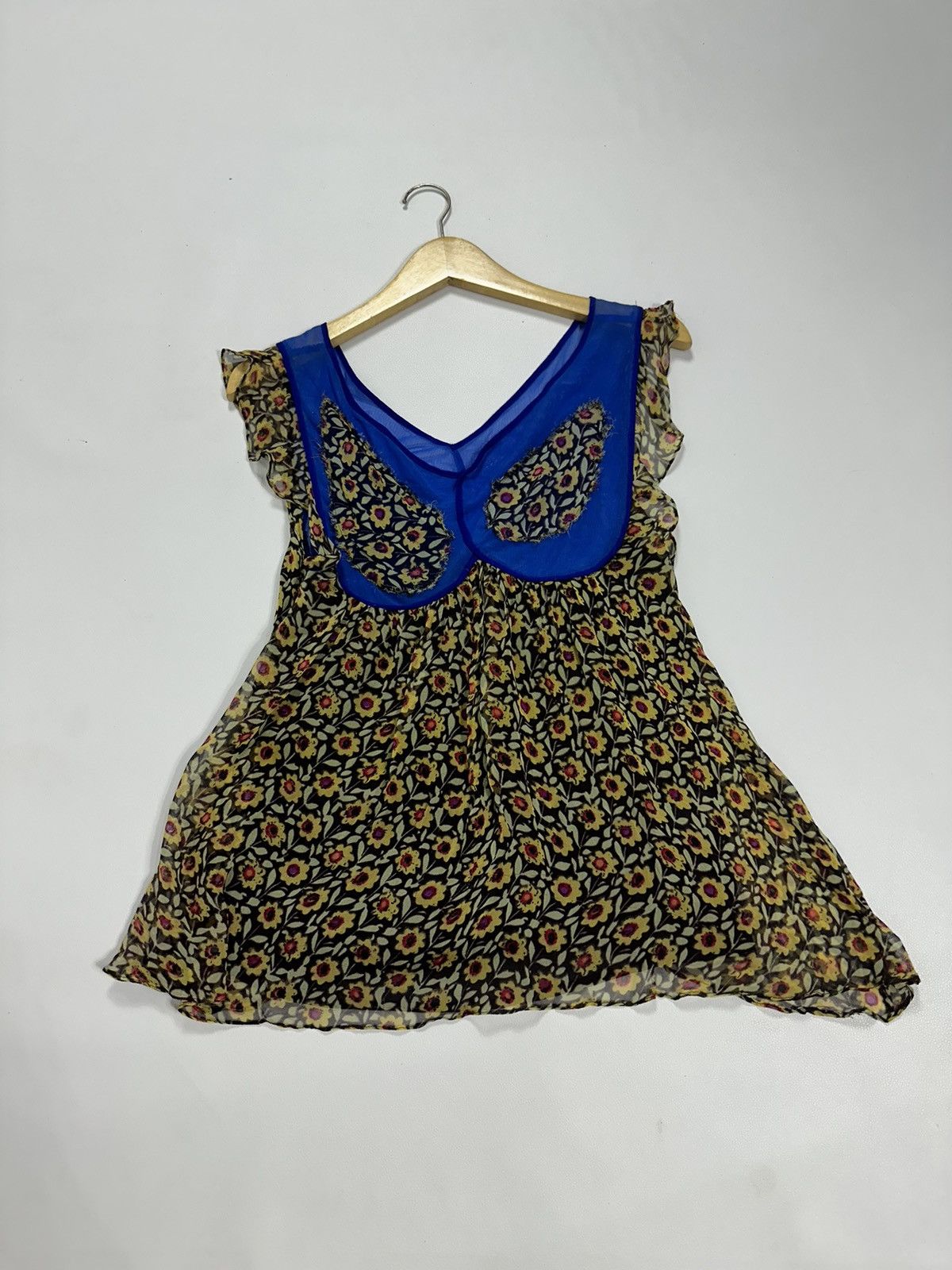 Issey Miyake × Tsumori Chisato Tsumori Chisato by Issey Miyake Silk Tops Size L / US 10 / IT 46 - 4 Thumbnail