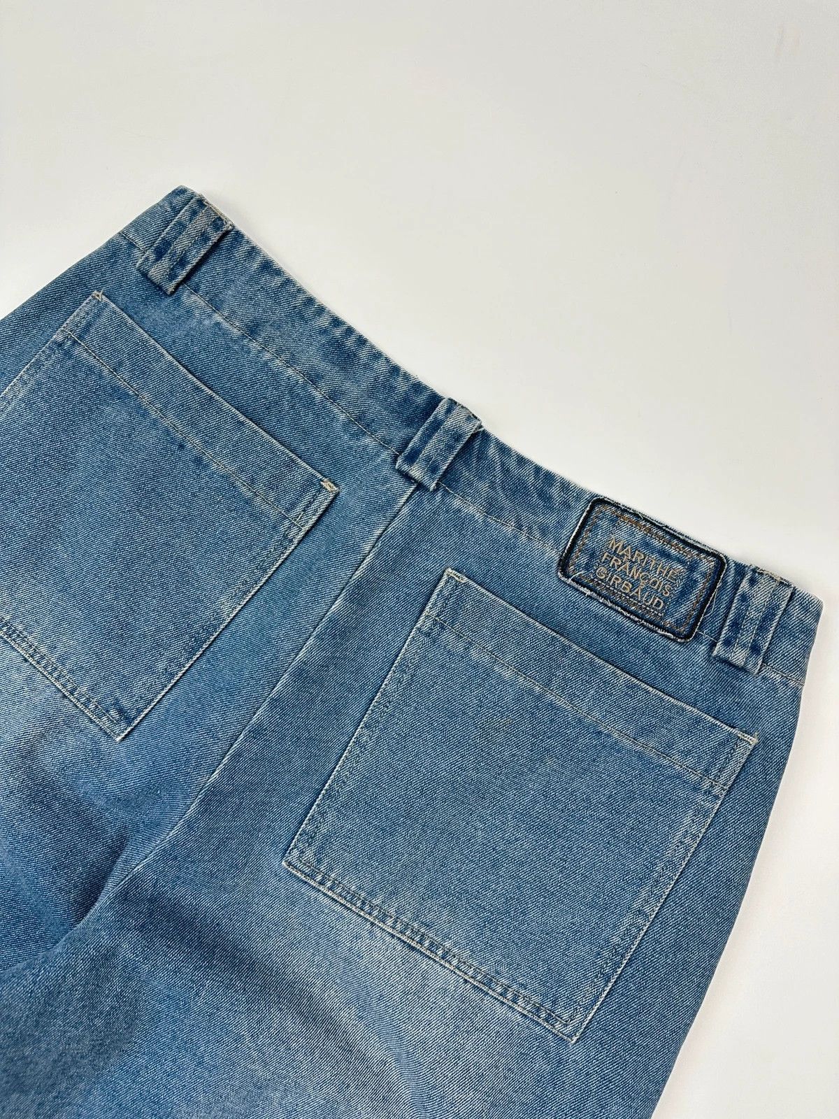 Marithe + Francois Girbaud Marithé + François Girbaud 00’s Baggy Denim Short Sratch Size US 36 / EU 52 - 7 Thumbnail