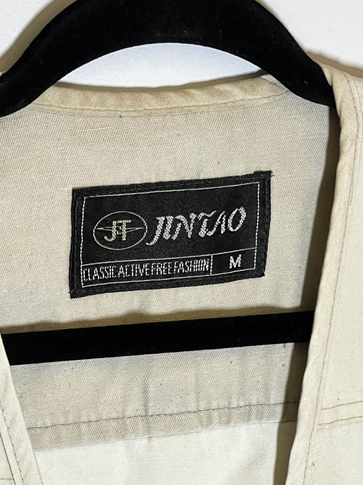 Vintage JinTao Beige Fishing Vest Size US M / EU 48-50 / 2 - 3 Thumbnail