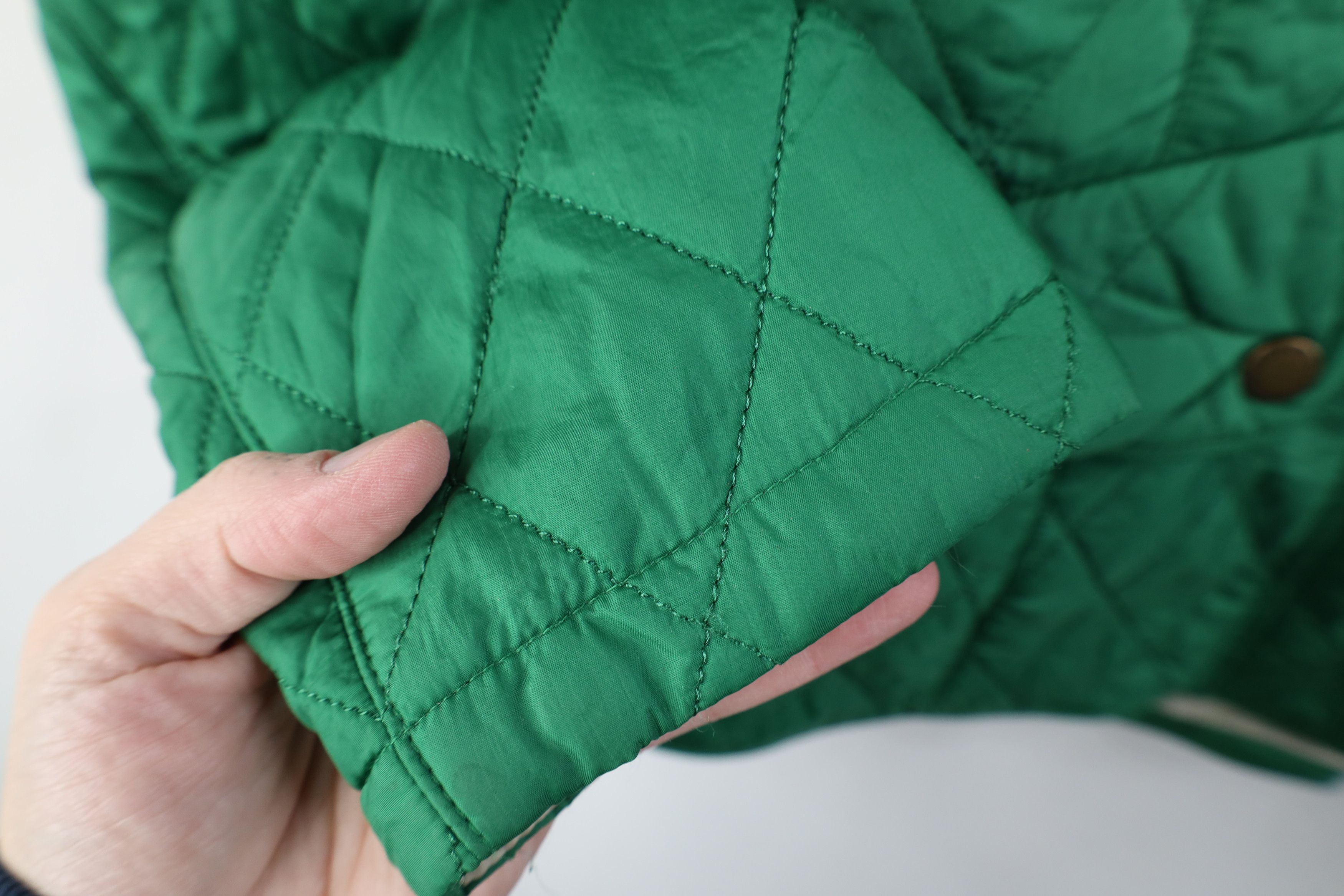 Barbour Barbour Cavalry Quilted Full Zip Jacket Kelly Green Size L / US 10 / IT 46 - 7 Thumbnail