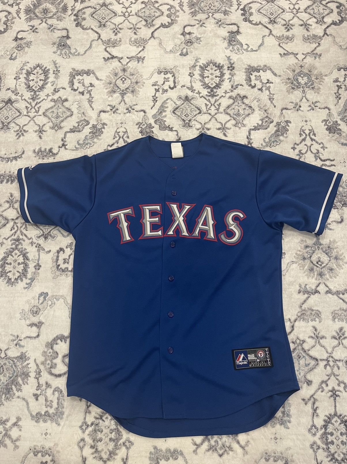Maillot De Baseball Vintage Anaheim Angels Vladimir Guerrero #27 - Taille XL - Majestic - Occasion