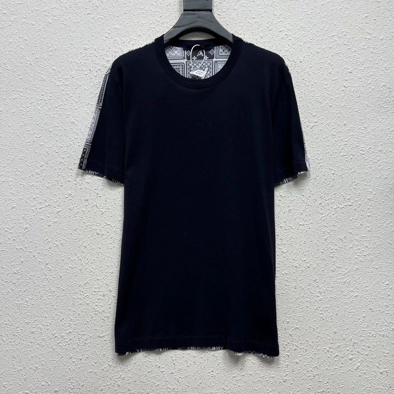 Louis Vuitton Louis Vuitton Navy blue poker presbyopic short sleeve Size US M / EU 48-50 / 2 - 1 Thumbnail