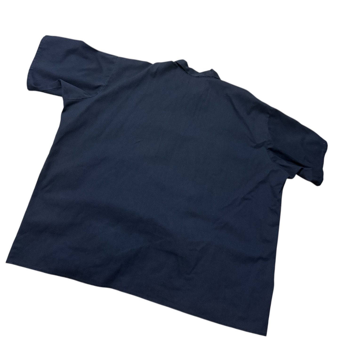 Ben Davis × Vintage XXXL Vintage 80s 90s Ben Davis Half-Zipper Navy Workshirt Size US XXL / EU 58 / 5 - 2 Thumbnail