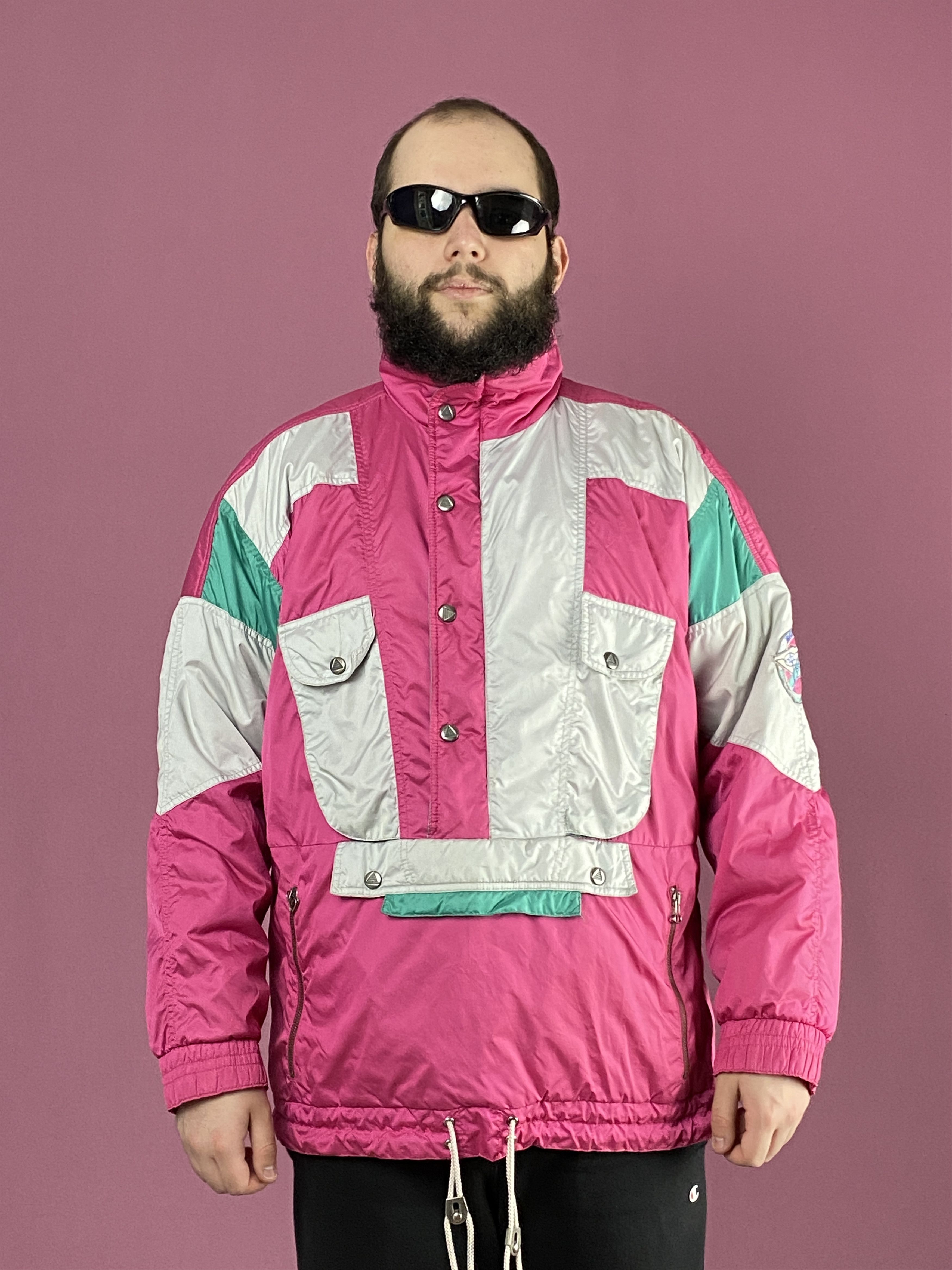 Vintage 90s Kitex Vintage Men's Anorak Ski Jacket - M Size US M / EU 48-50 / 2 - 1 Thumbnail