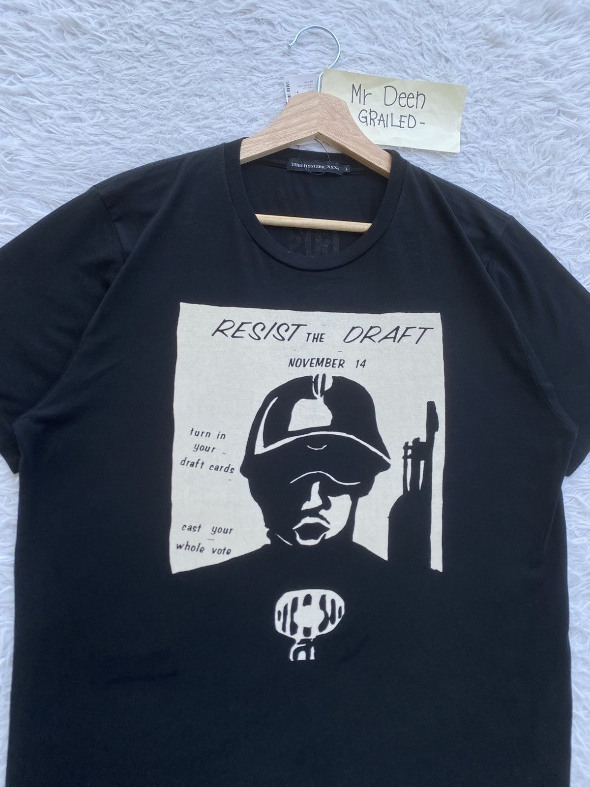Hysteric Glamour Rare The Hysteric XXX Japanese Brand Tshirt Size US L / EU 52-54 / 3 - 7 Thumbnail