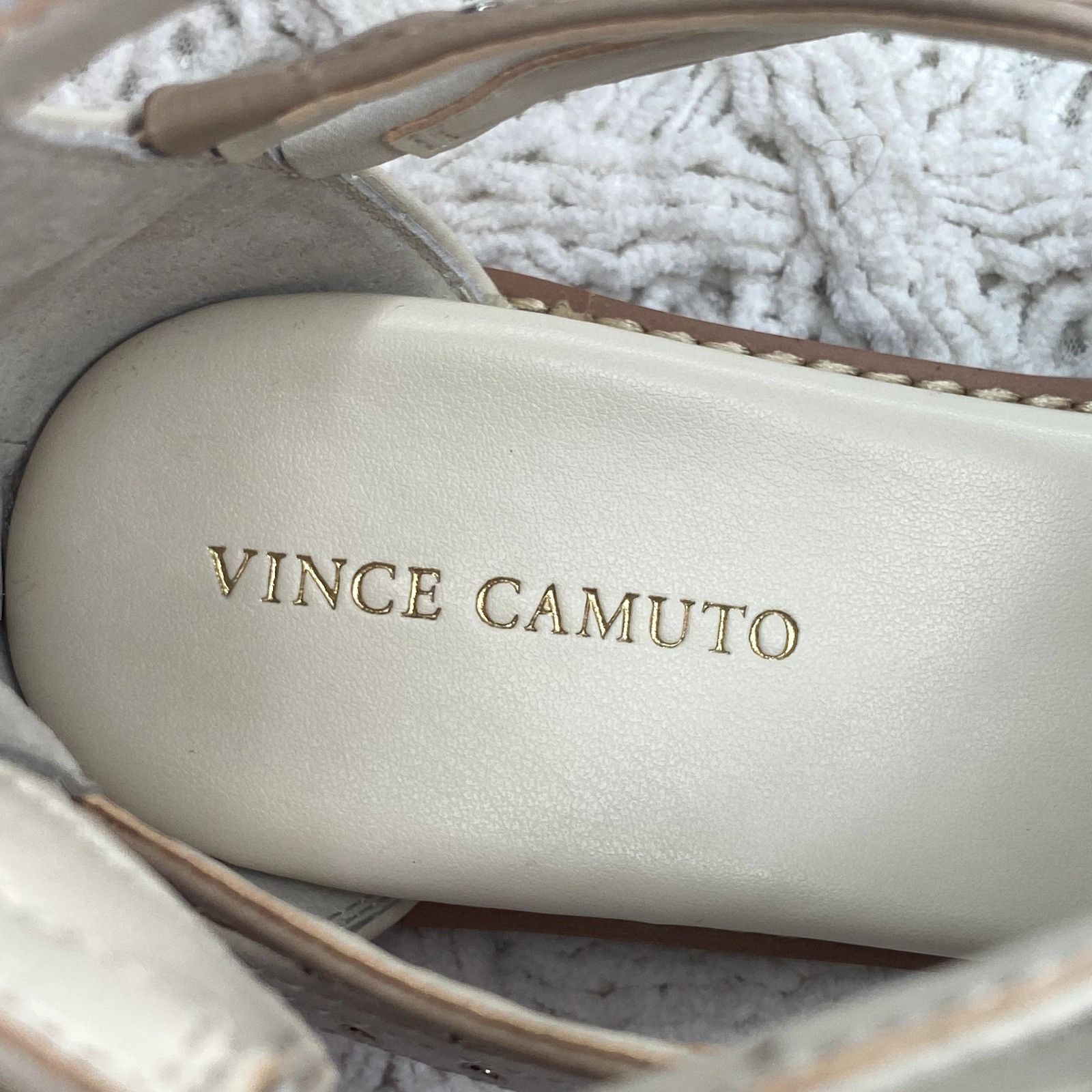 Vince Camuto Vince Camuto Women's Dirrazo Embellished Gladiator Sandal Fl Size US 8.5 / IT 38.5 - 2 Thumbnail