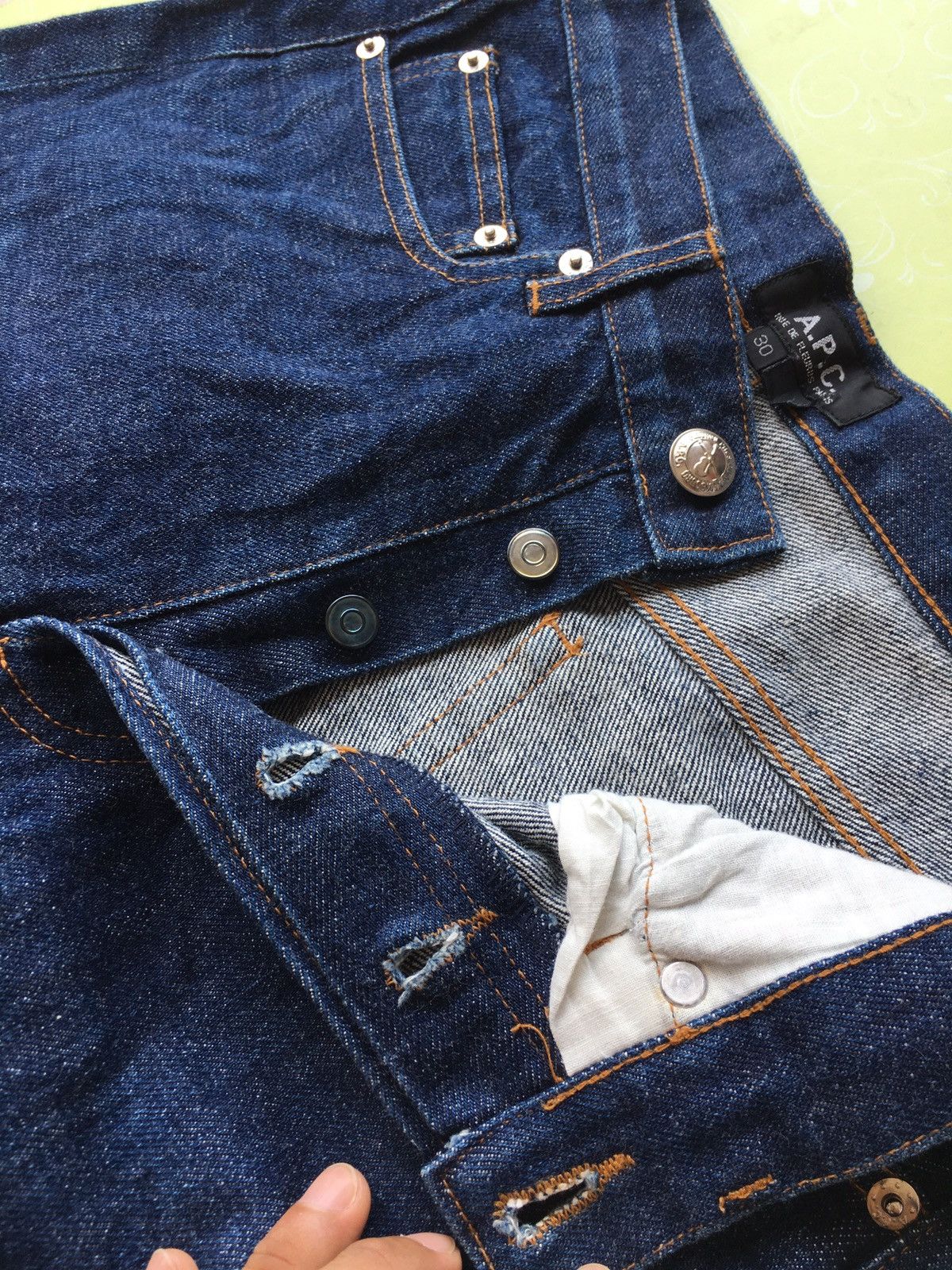 A.P.C. × Japanese Brand A.p.c rue de fleurus paris selvedge Size US 29 - 11 Thumbnail