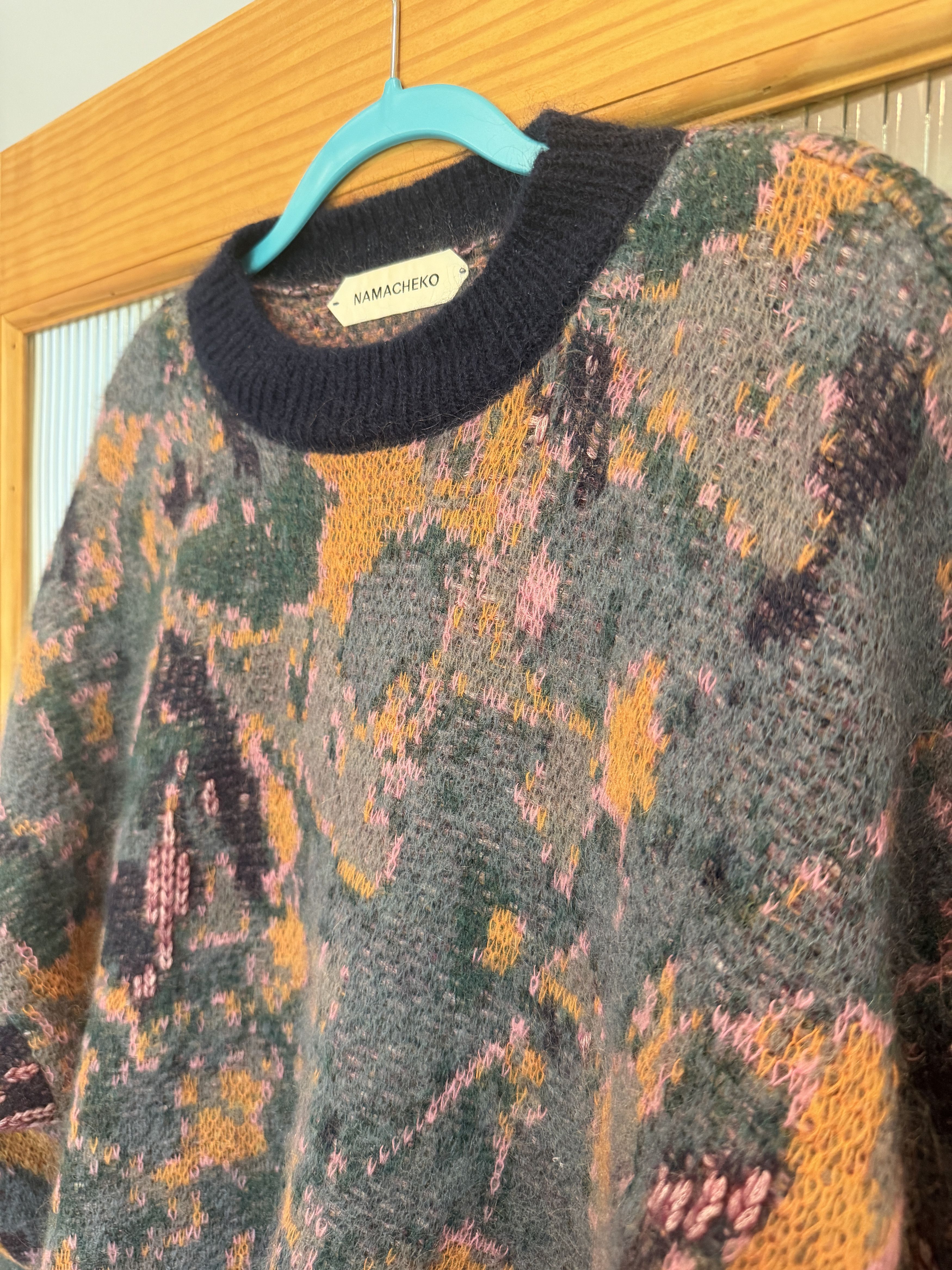 Namacheko Abstract-Pattern Knitted Jumper Size US M / EU 48-50 / 2 - 2 Thumbnail