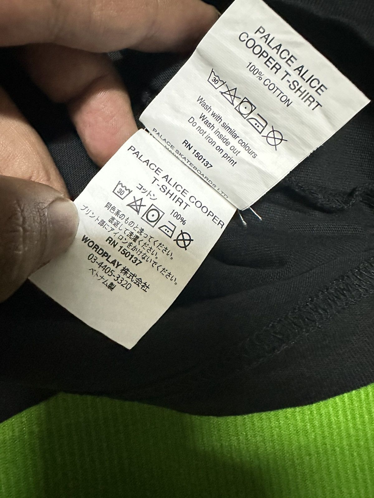 Palace Palace x alice Cooper tee Size US M / EU 48-50 / 2 - 4 Thumbnail