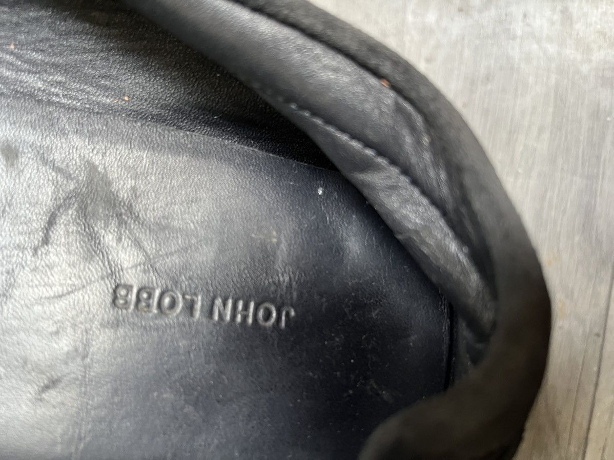 John Lobb John lobb navy blue suede penny loafer Size US 11.5 / EU 44-45 - 10 Thumbnail