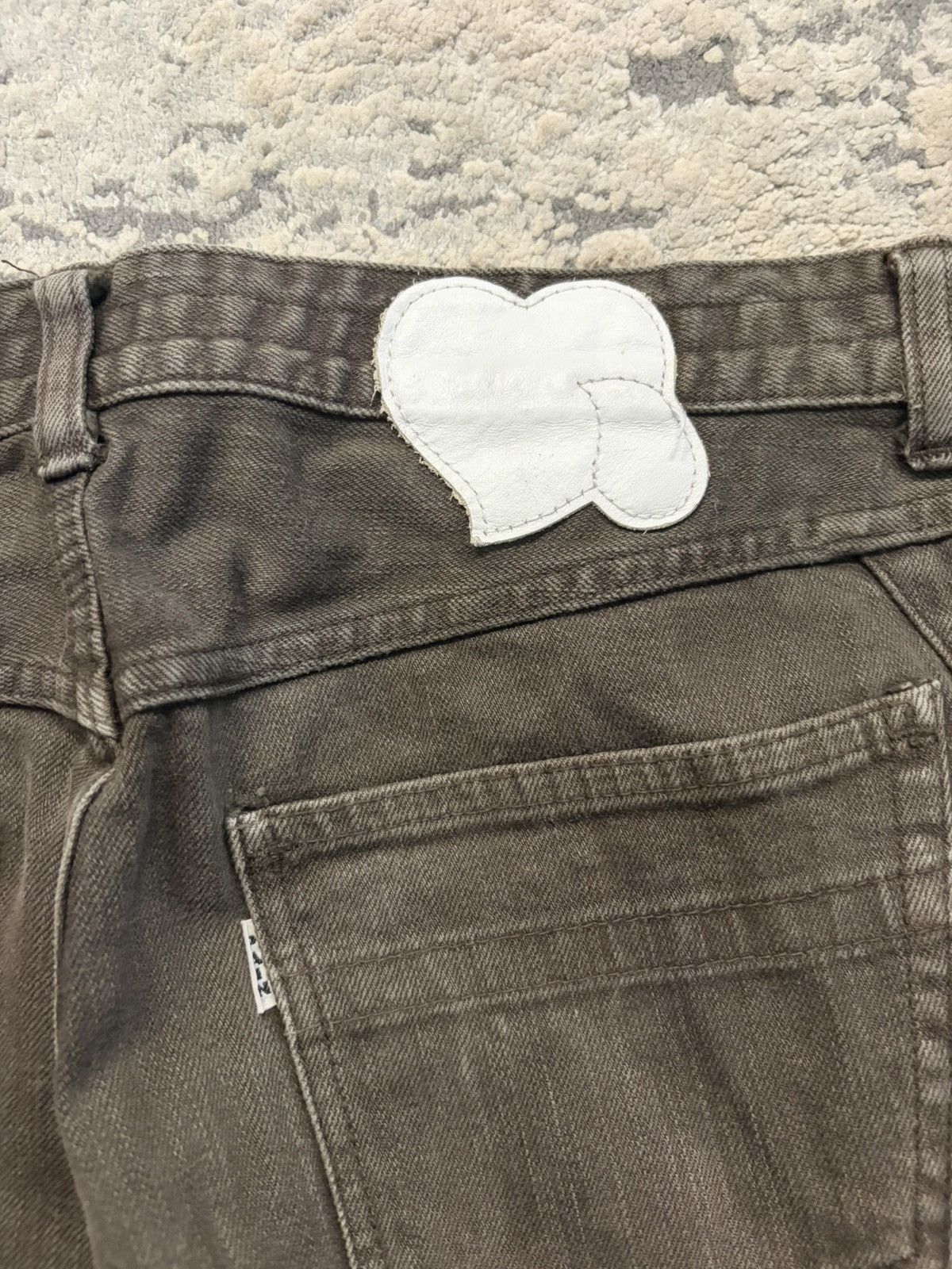 Number (N)ine SS07 Pain Crying Heart Denim Size US 29 - 7 Thumbnail