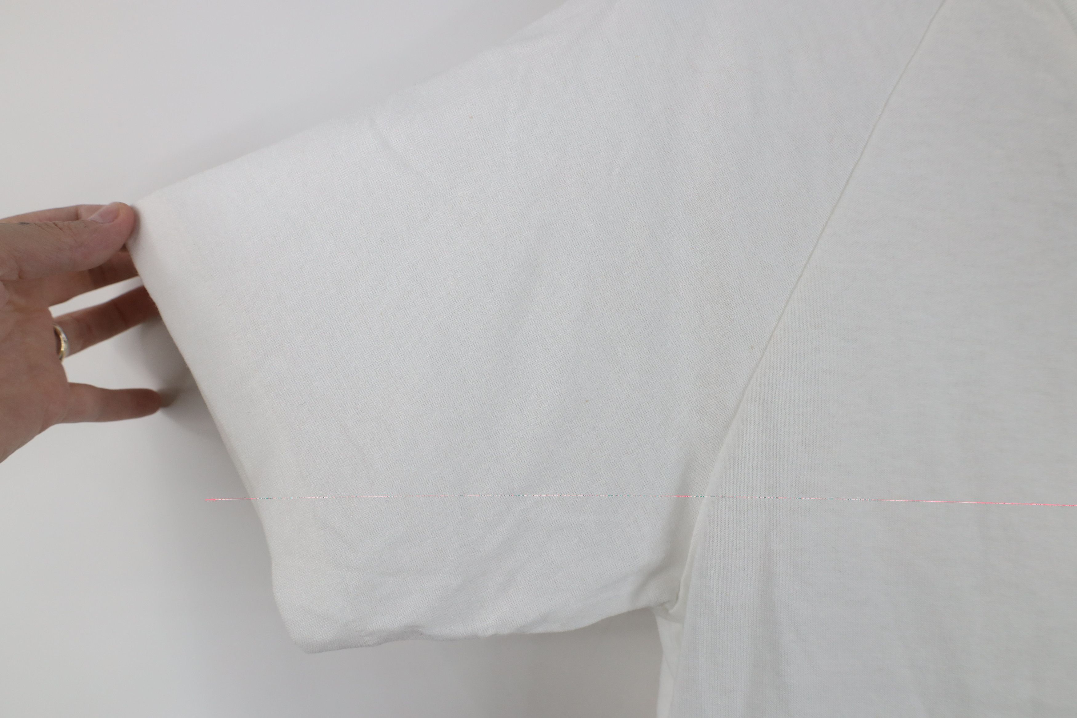 Vintage Deadstock Vintage 80s 90s Bike Henley T-Shirt White USA Size US S / EU 44-46 / 1 - 10 Thumbnail