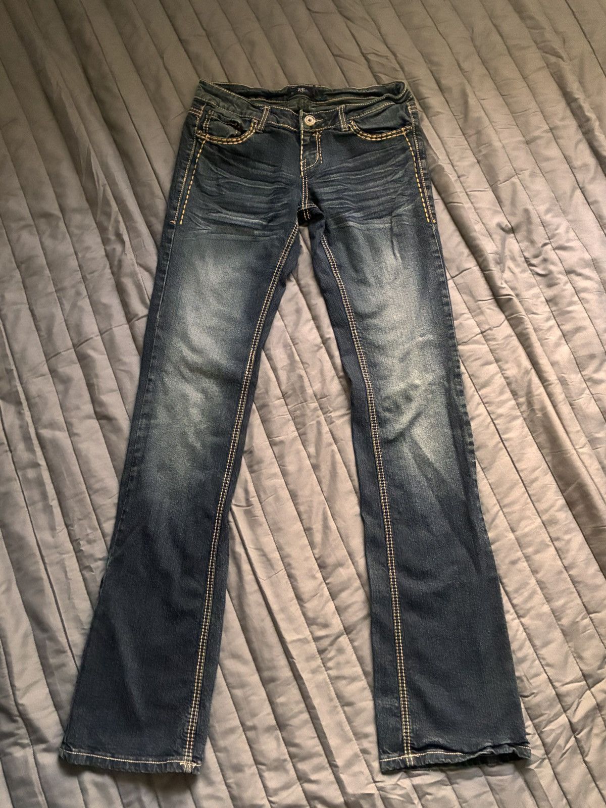Other 2000s Style Royal Blue Low Rise Boot Cut Size 37" - 1 Thumbnail