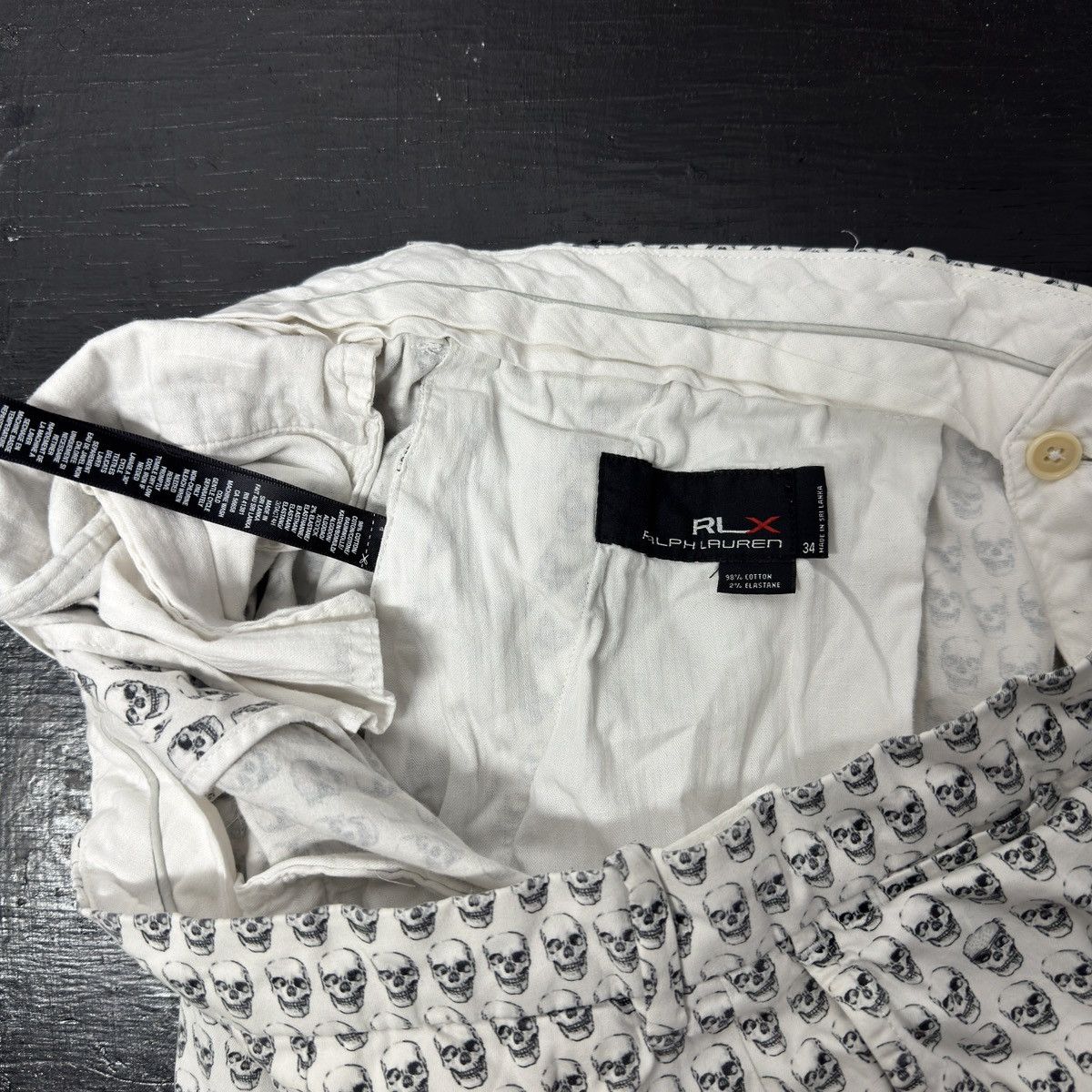 RLX Ralph Lauren Vintage RLX Ralph Lauren Skull Golf Shorts ERD Grunge Size US 34 / EU 50 - 9 Thumbnail