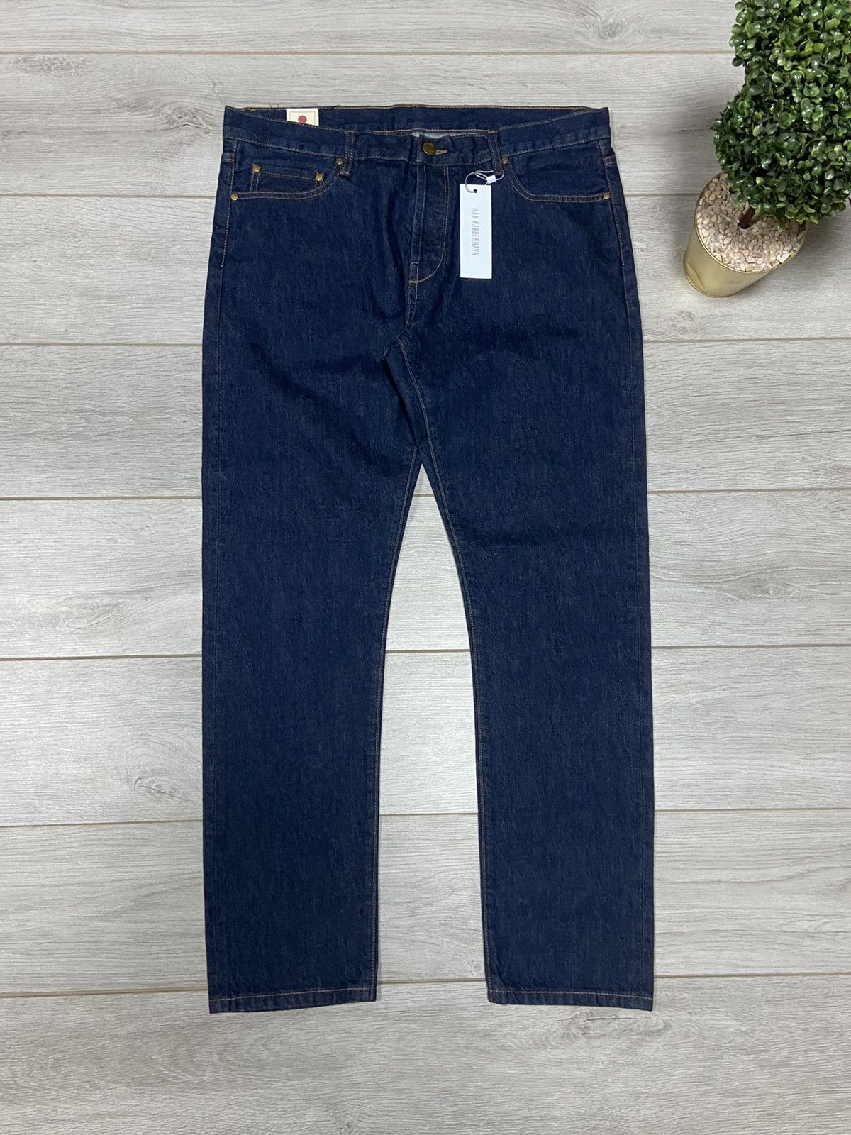Han Kjobenhavn Han Kjobenhavn Japan 🇯🇵 denim jeans tapered Size US 36 / EU 52 - 11 Thumbnail