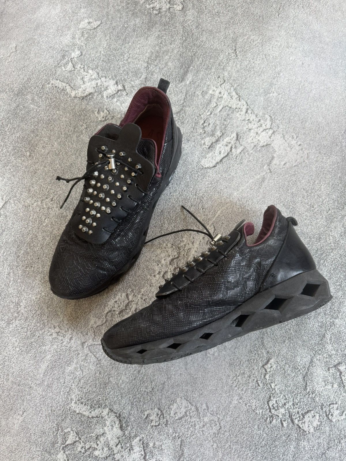 A.S.98 AirStep AS98 Size 41 Leather Sneakers Shoes Rhinestones Size US 8.5 / EU 41-42 - 7 Thumbnail