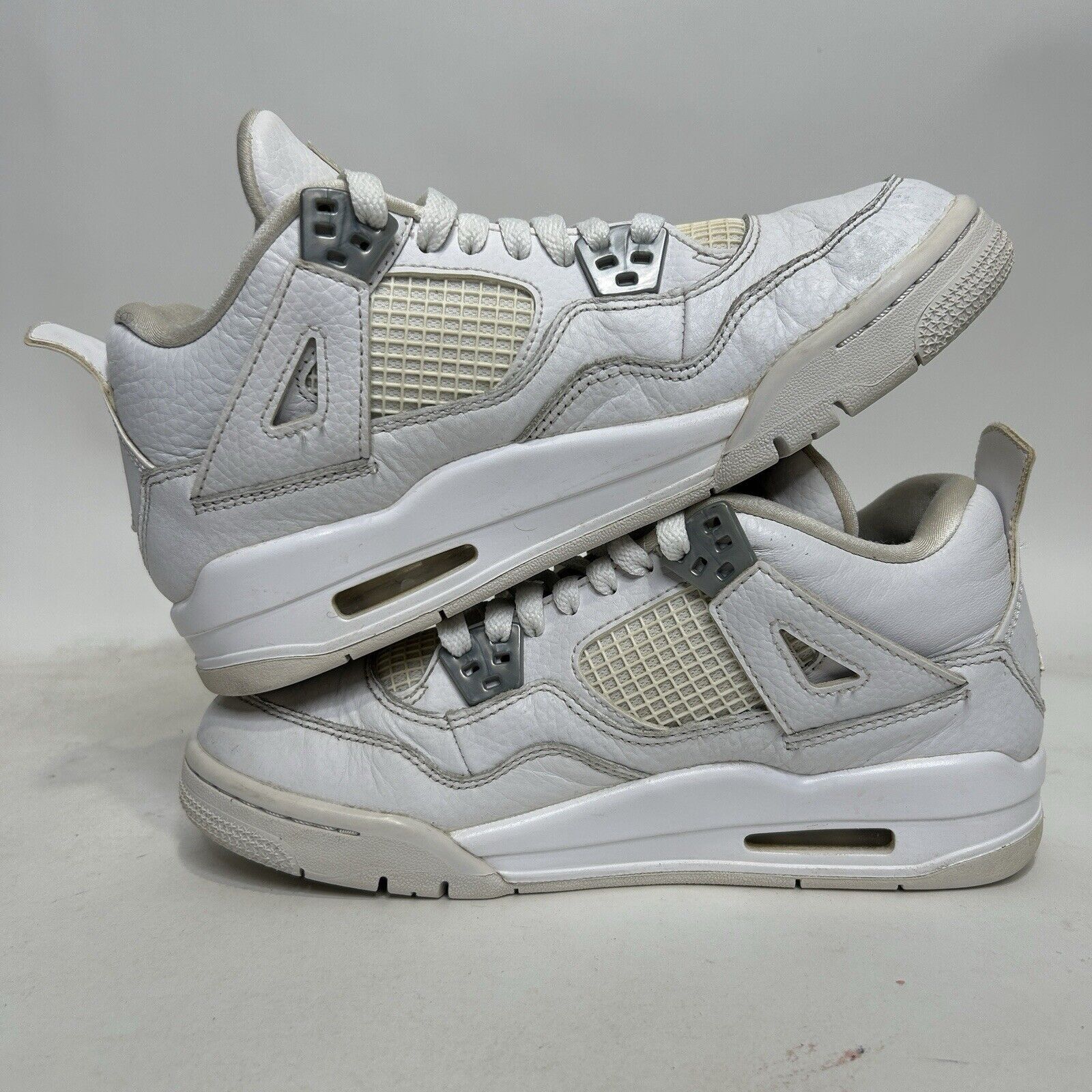Nike Nike Air Jordan 4 Retro BG “Pure Money” 2024 Size US 7 / IT 37 - 3 Thumbnail