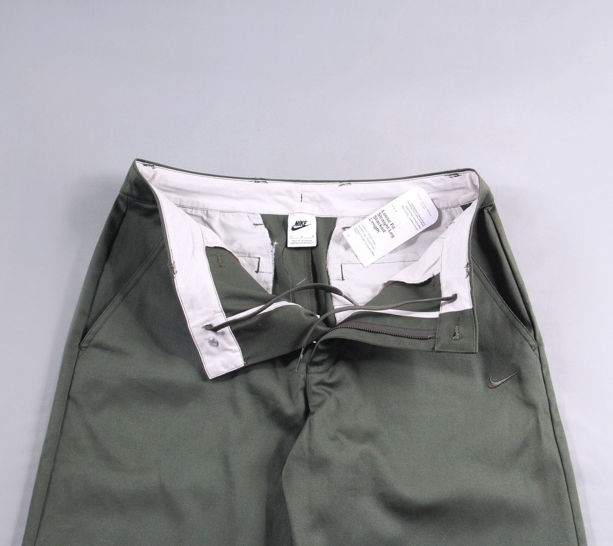 Nike BNWT Nike Tech Chino Pants Casual Green Khaki Golf Tennis M Size US 32 / EU 48 - 1 Thumbnail