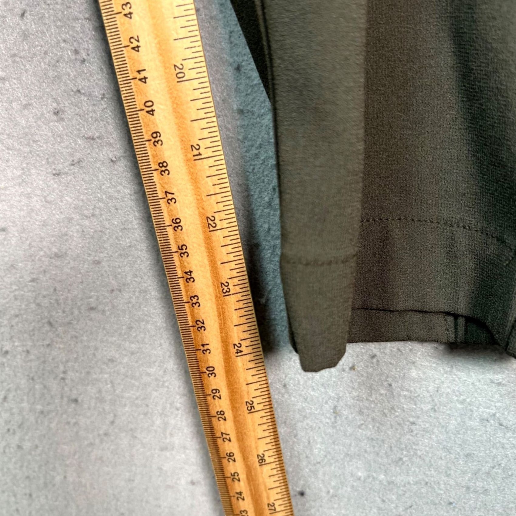 Vintage Babaton Womens Pants Jogger Olive Green Size S with Elastic Waistband & Cuffed Hem Size 28" / US 6 / IT 42 - 7 Thumbnail