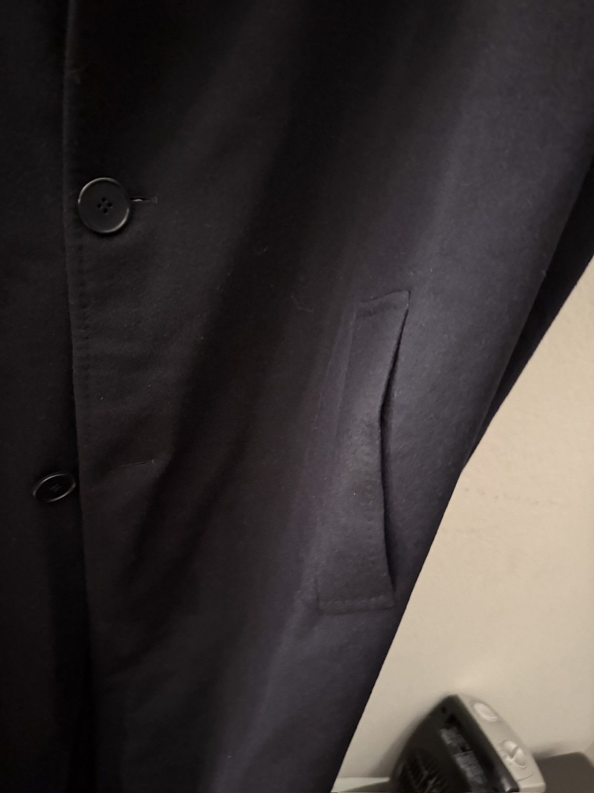 Bergdorf Goodman Bergdorf Goodman x Loro Piana lined Dark Blue Cashmere Coat Size US XXL / EU 58 / 5 - 4 Thumbnail