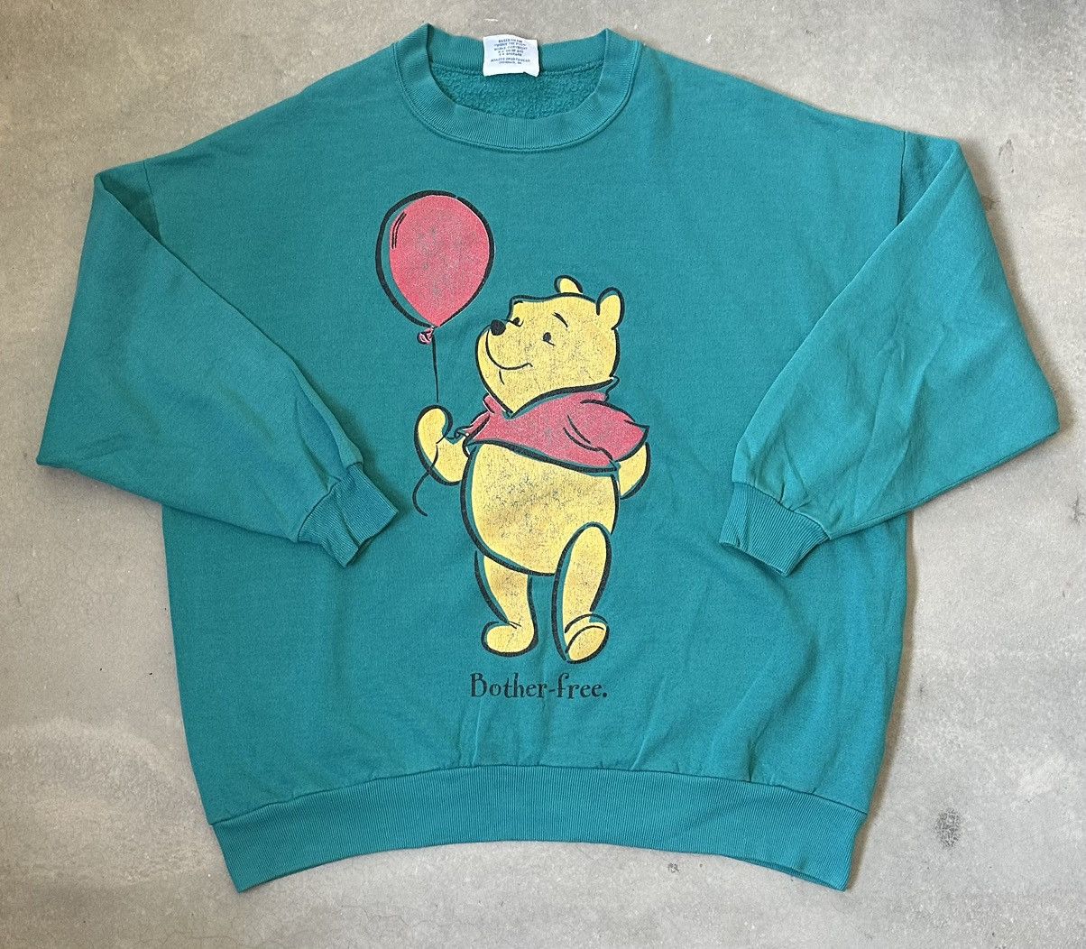 Disney VINTAGE POOH DISNEY SWEATSHIRT Size US XXL / EU 58 / 5 - 1 Thumbnail