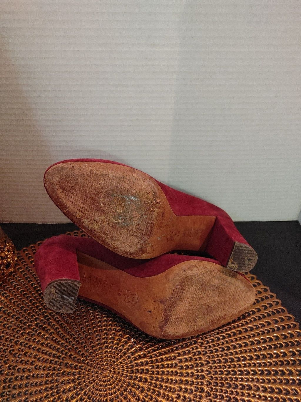 Ralph Lauren Ralph Lauren Hala Heels Size 8B Size US 8 / IT 38 - 7 Thumbnail