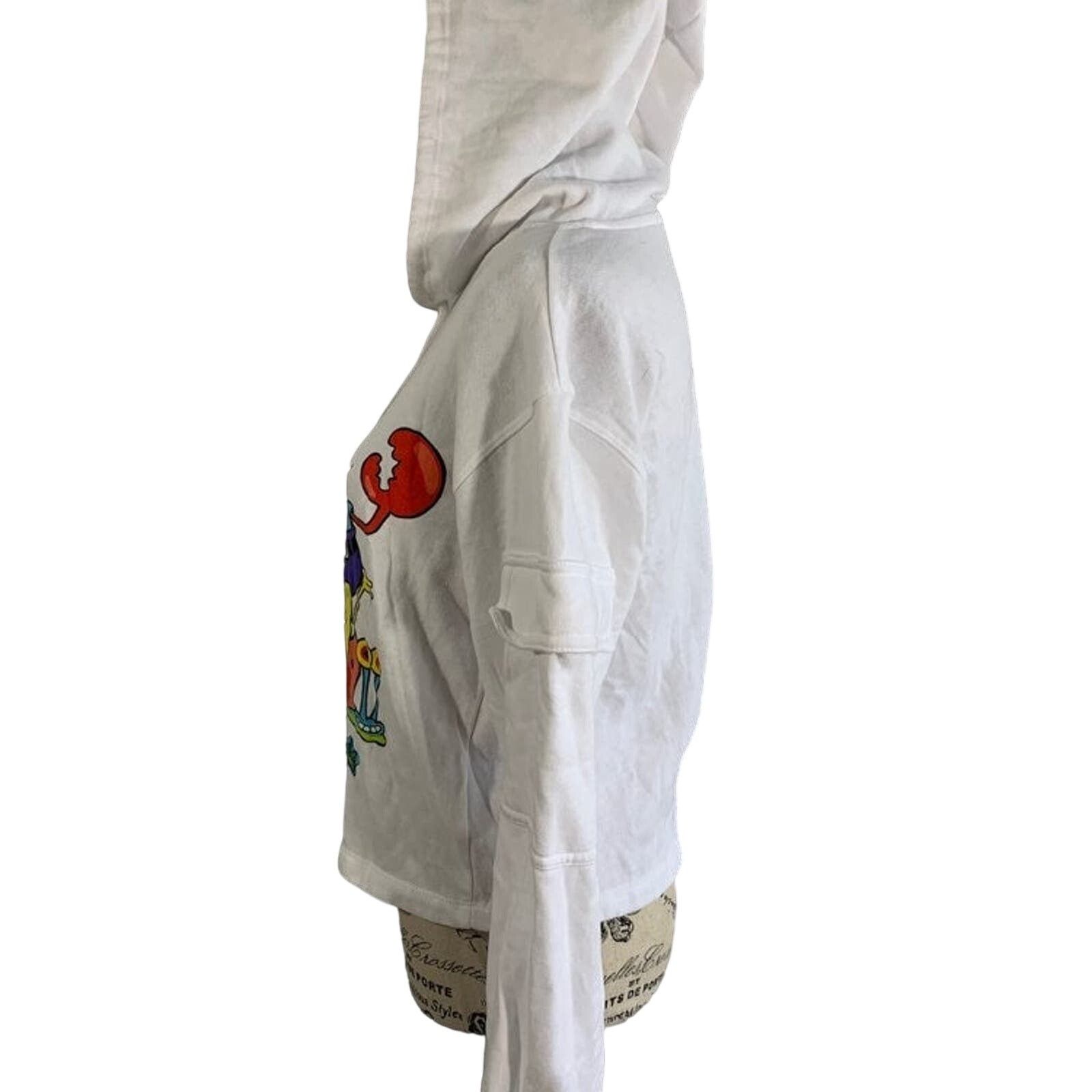 Nickelodeon Nickelodeon SpongeBob SquarePants Cropped Hoodie Women Sz M Size M / US 6-8 / IT 42-44 - 3 Thumbnail
